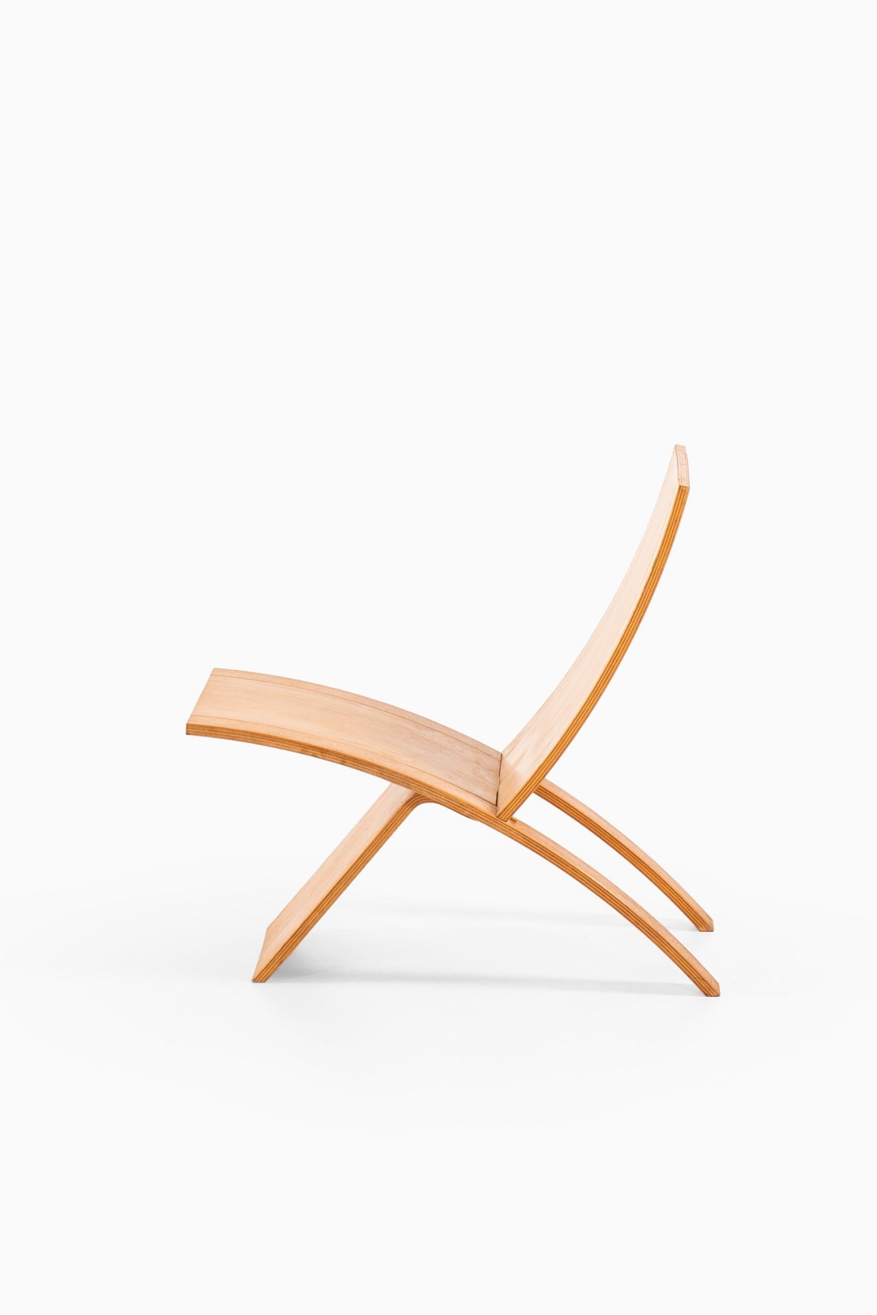 Rare easy chair model Laminex designed by Jens Nielson. Produced by Westnofa in Norway.