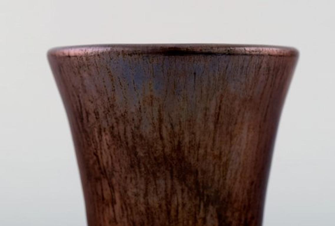 Art Deco Jens Petersen Vase in Ceramics by Jens Petersen For Sale