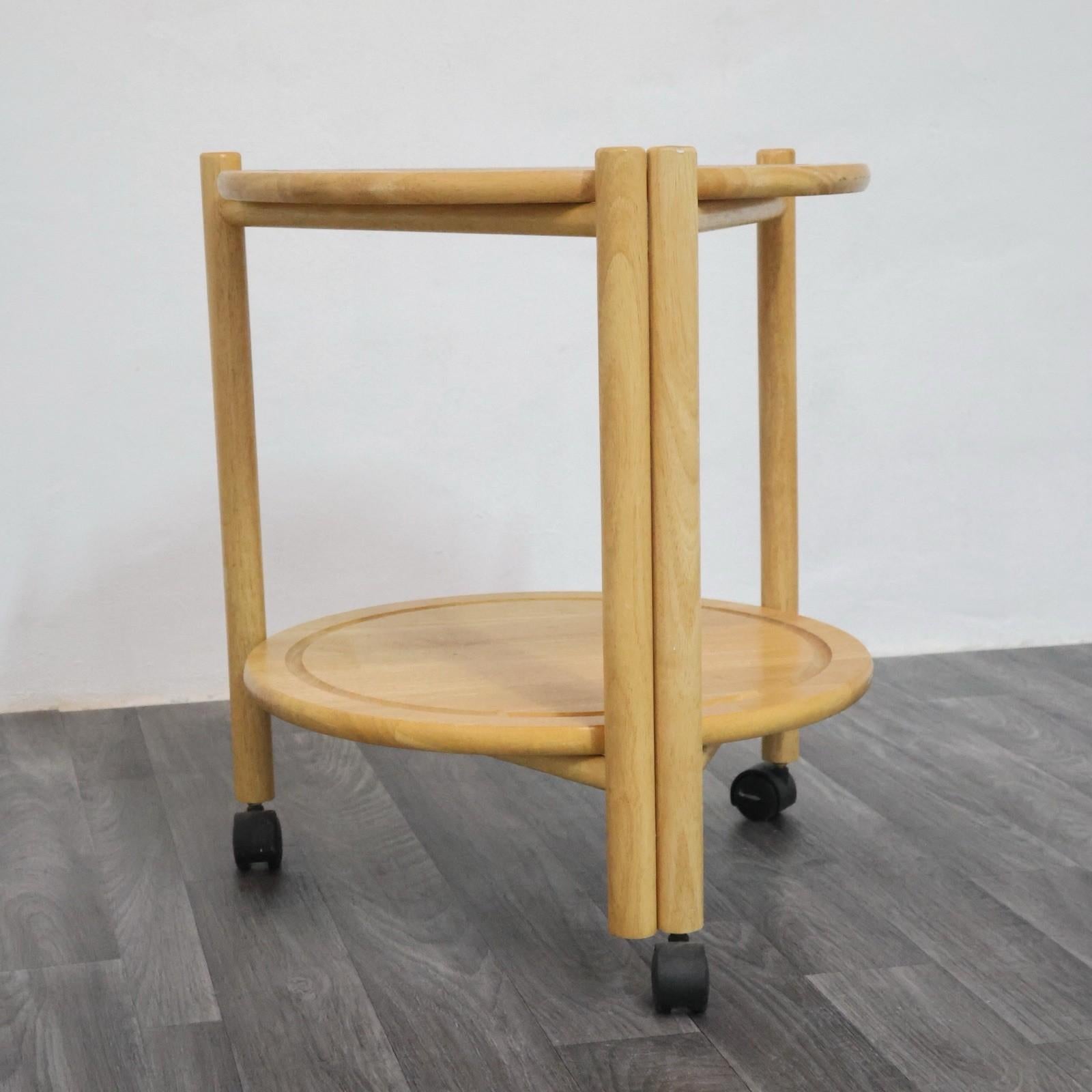 Jens Quistgaard Bar Cart Carrello portavivande Danish Design 1970's en vente 4