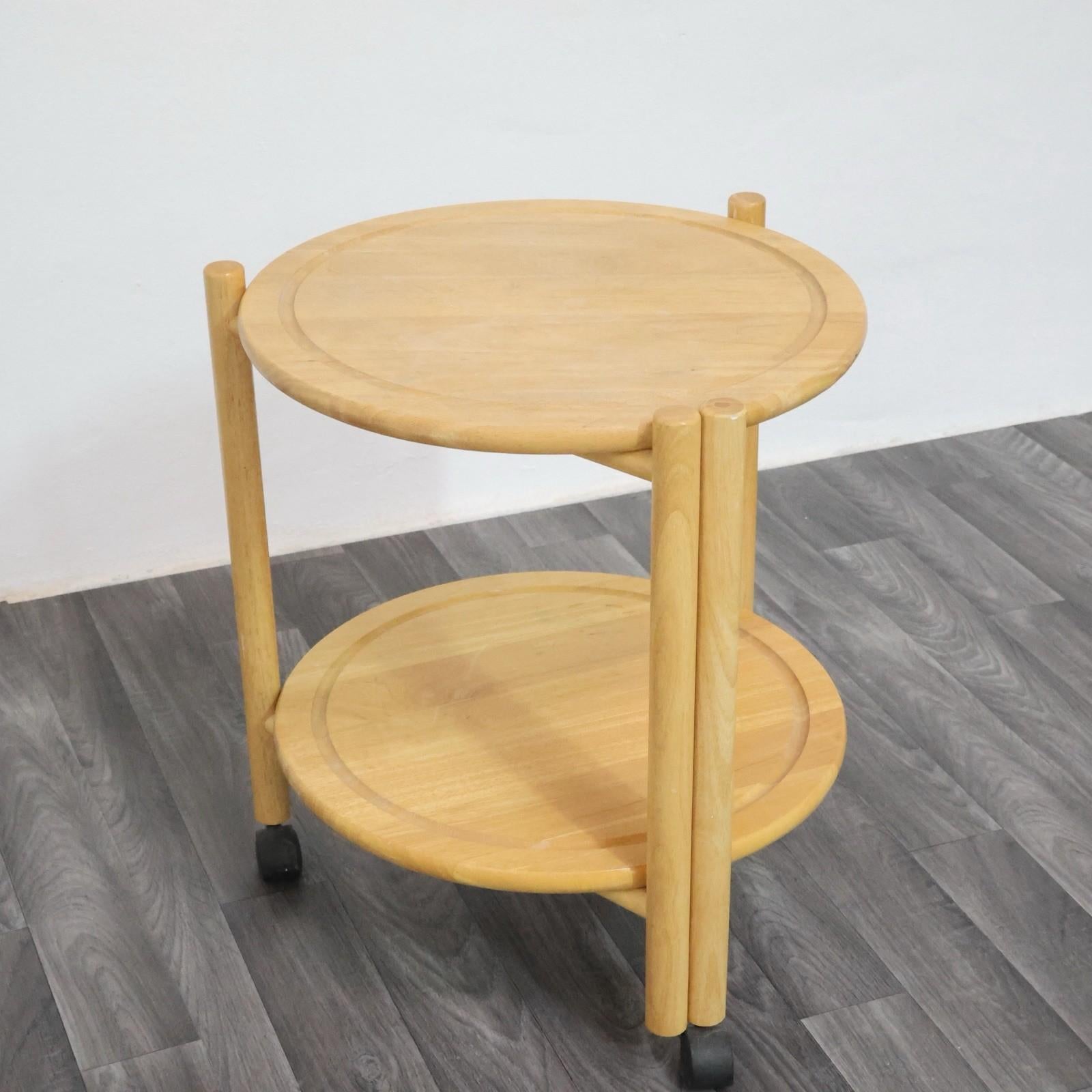 Jens Quistgaard Bar Cart Carrello portavivande Danish Design 1970's en vente 5