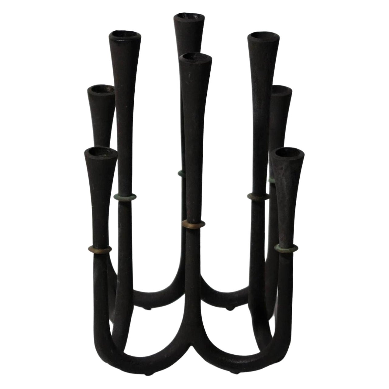 Jens Quistgaard Candelabra, Cast Iron