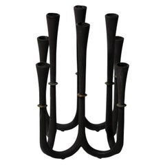 Jens Quistgaard Candelabra, Cast Iron