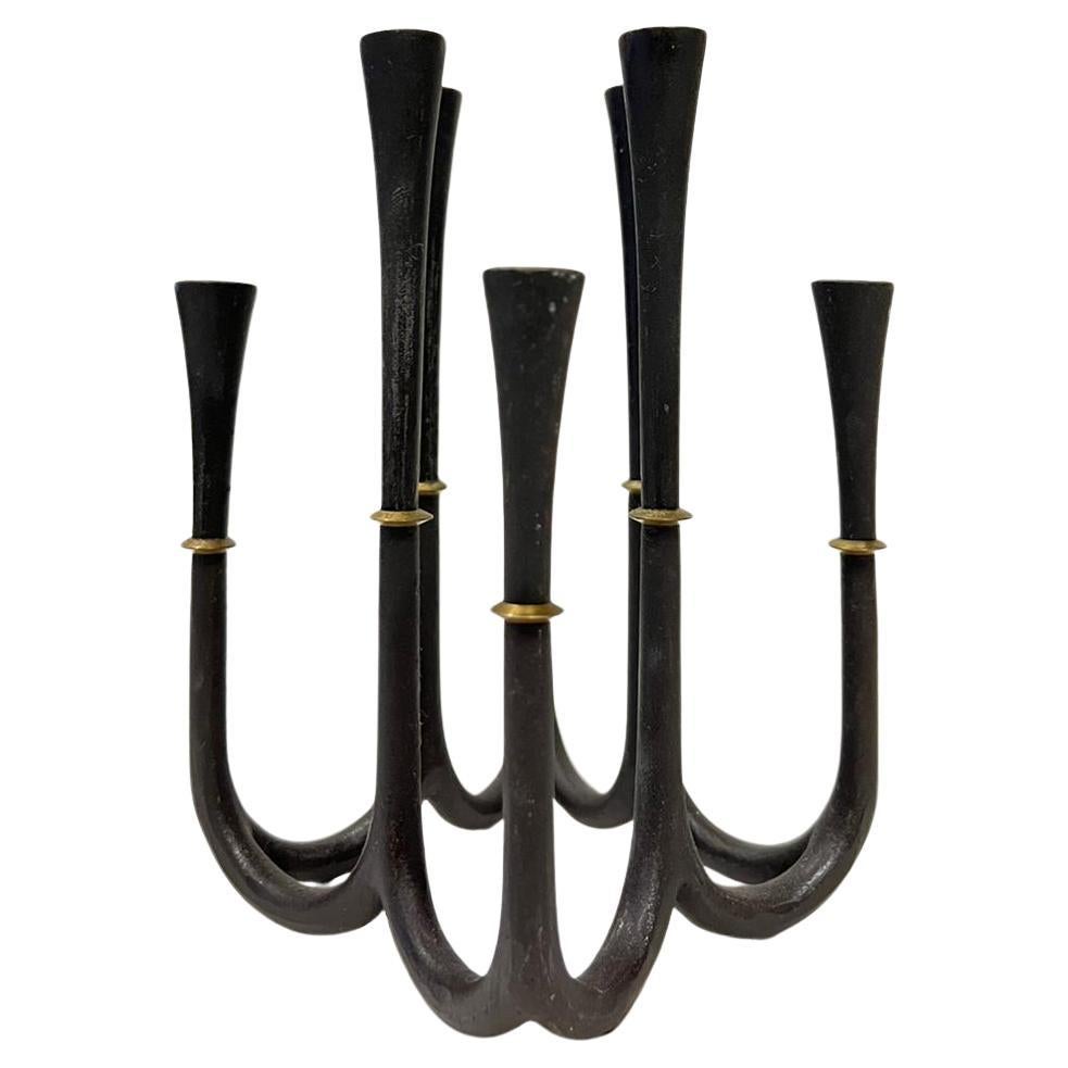 Jens Quistgaard candlestick, Denmark 1950s im Zustand „Gut“ im Angebot in Wien, AT