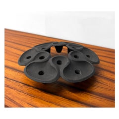 Jens Quistgaard Cast Iron "Lotus" Candle Holder