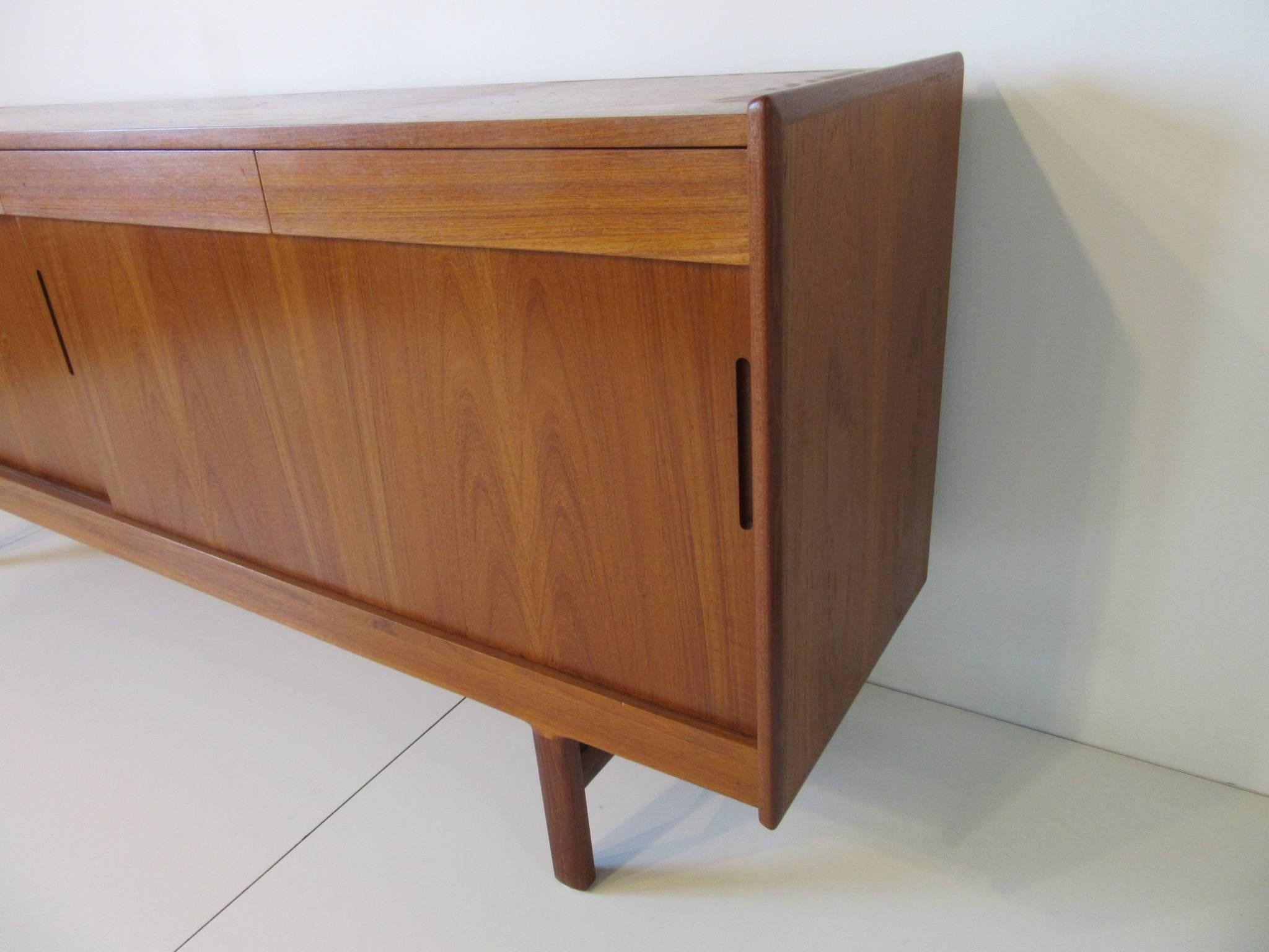 Mid-Century Modern Jens Quistgaard Danish Server or Credenza for Lovig