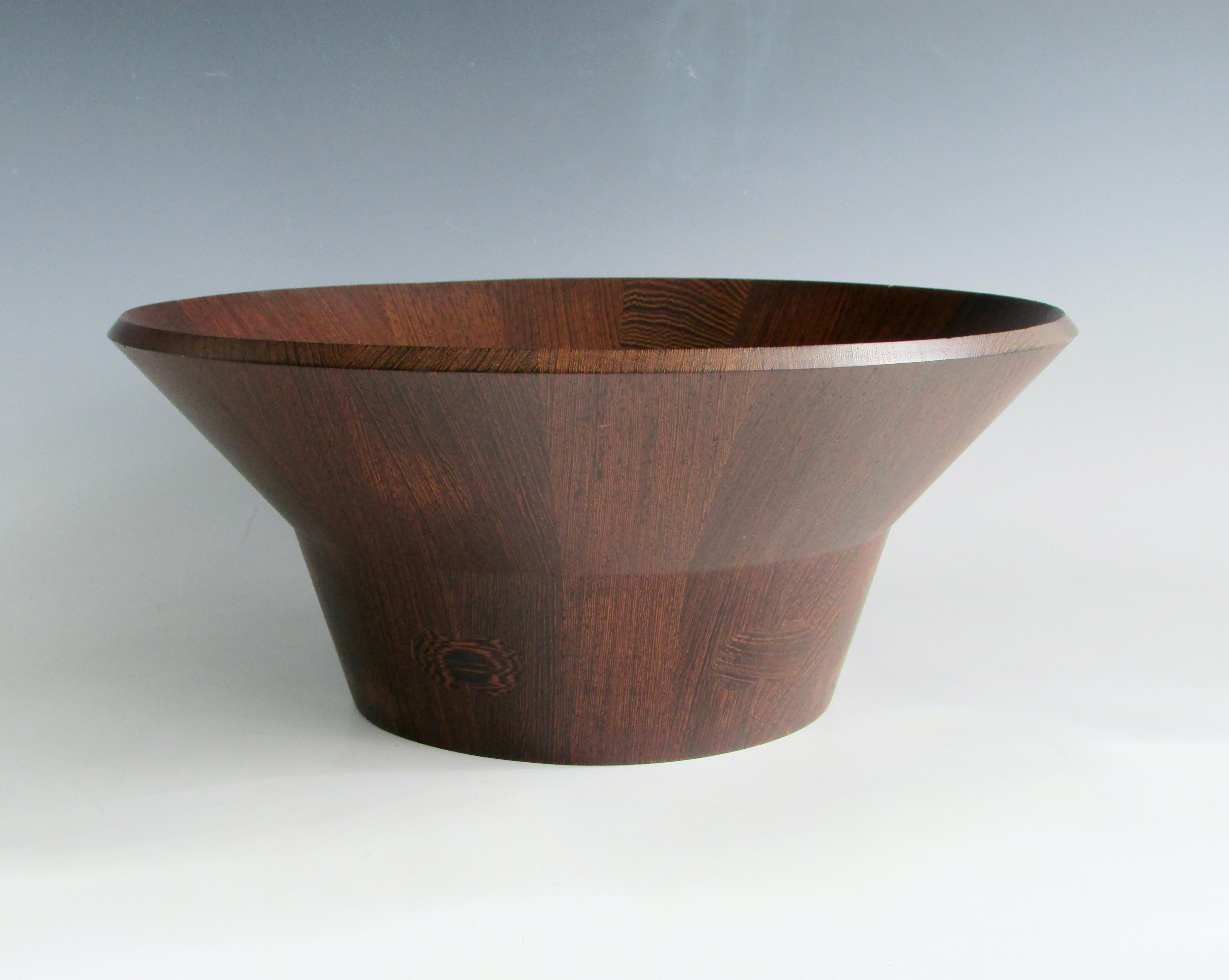 Mid-Century Modern Jens Quistgaard Dansk Rare Woods Bowl