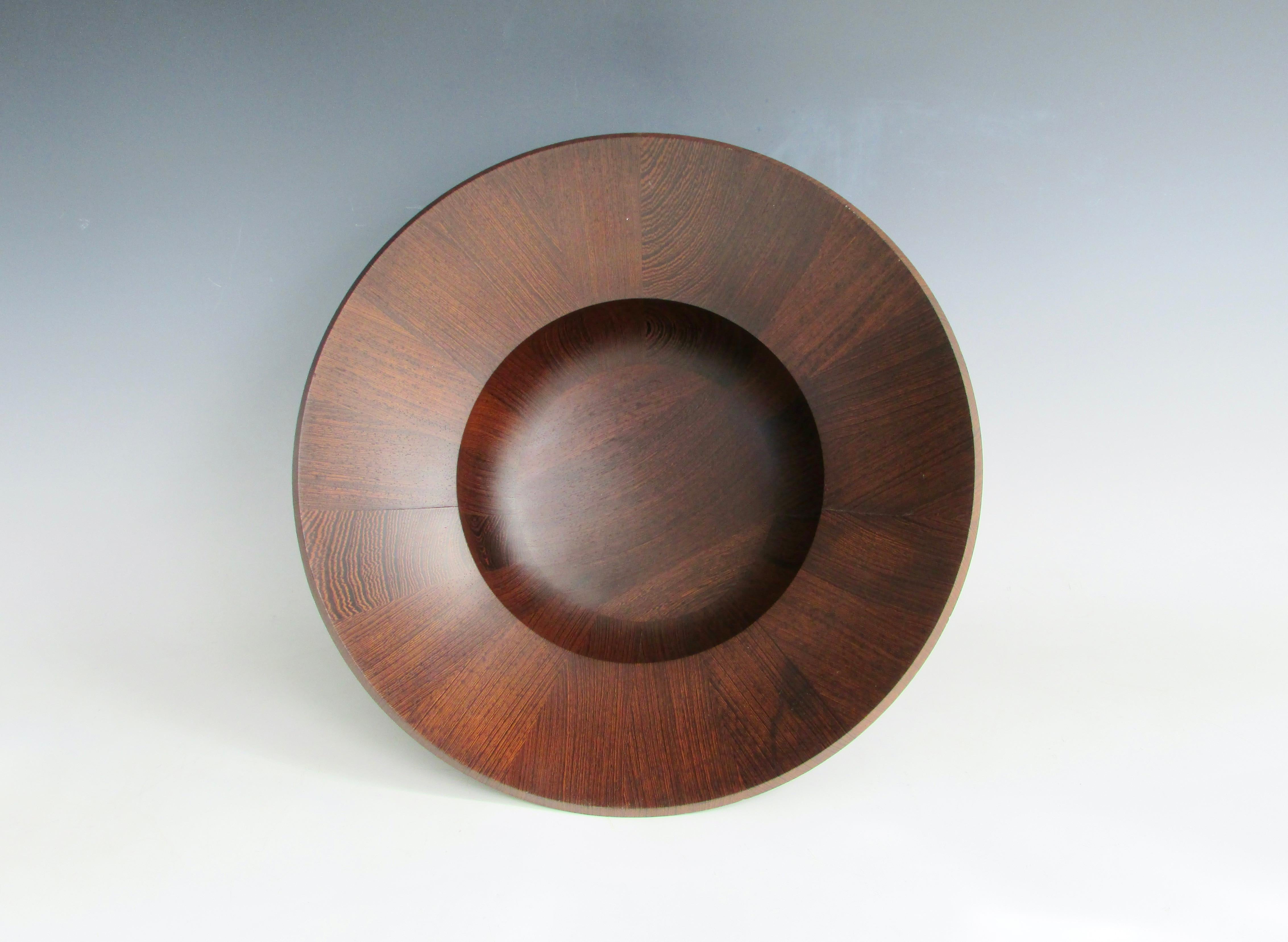 Jens Quistgaard Dansk Rare Woods Bowl In Good Condition In Ferndale, MI