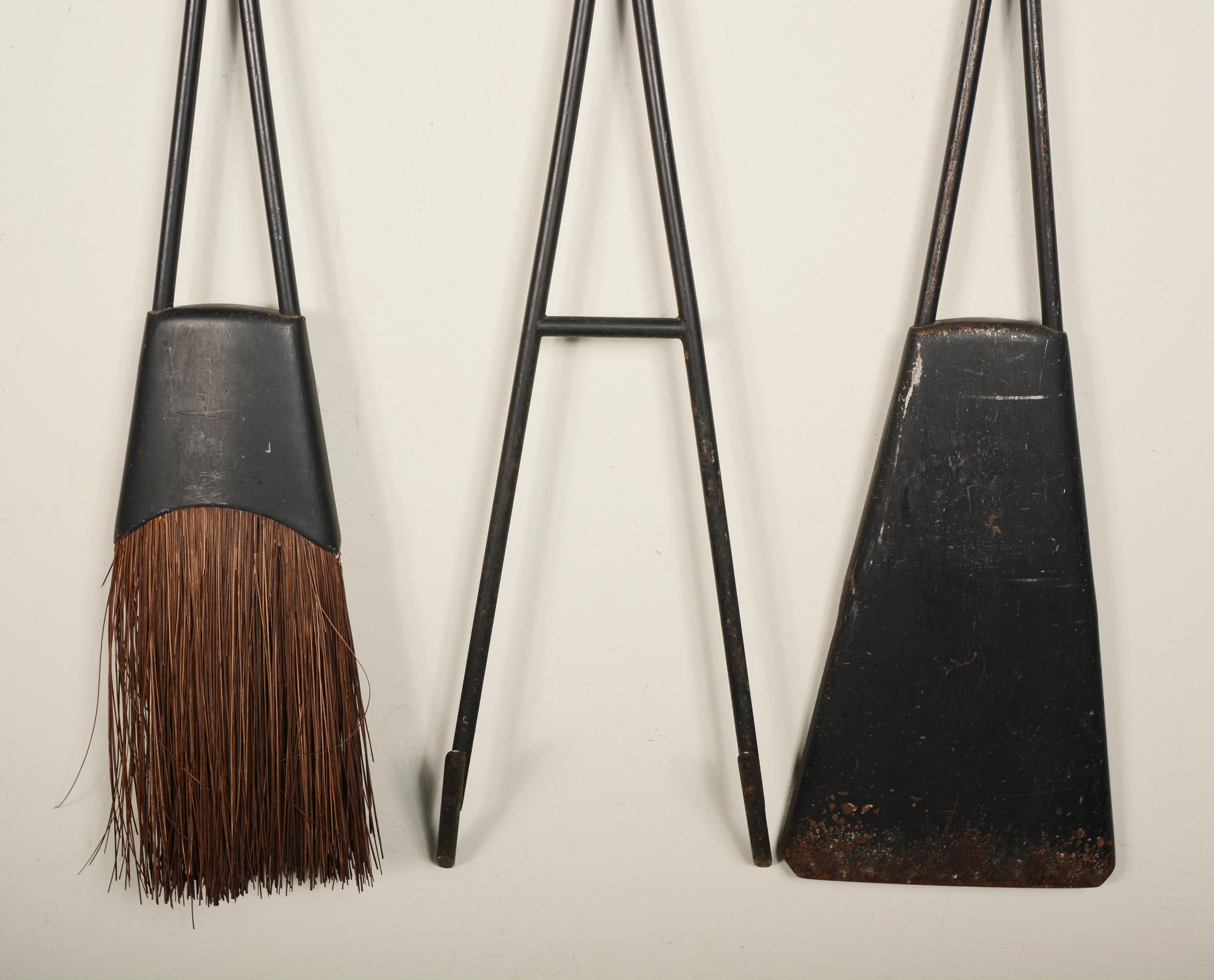 Danish Jens Quistgaard Fireplace Tools for Dansk Designs For Sale