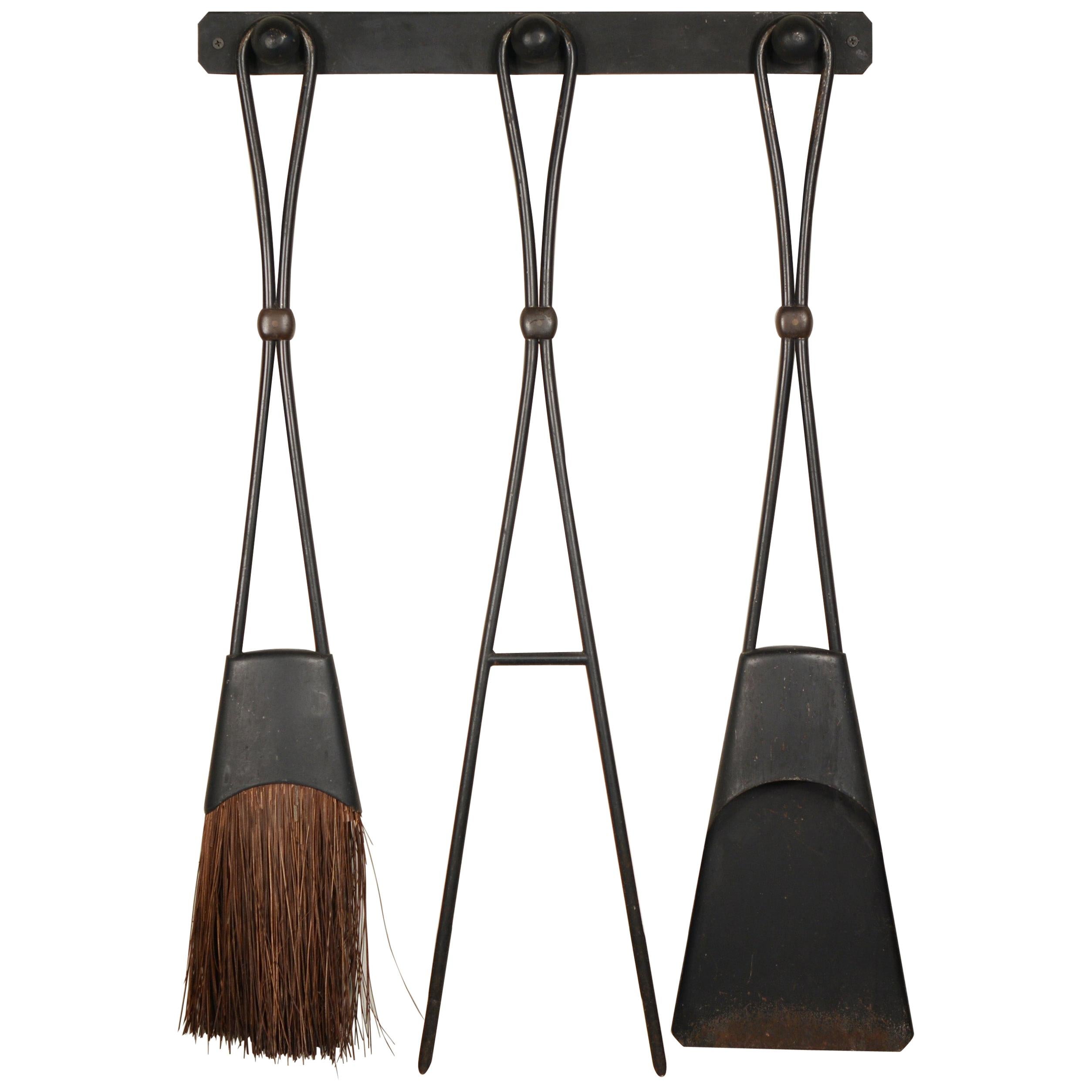 Jens Quistgaard Fireplace Tools for Dansk Designs