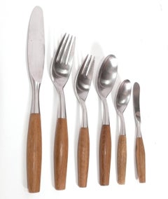 Jens Quistgaard Fjord Flatware 72 Pieces Dansk Danish Modern Mid Century