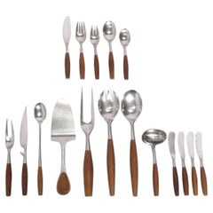 Jens Quistgaard Fjord Flatware 72 Pieces Dansk Danish Modern Mid Century