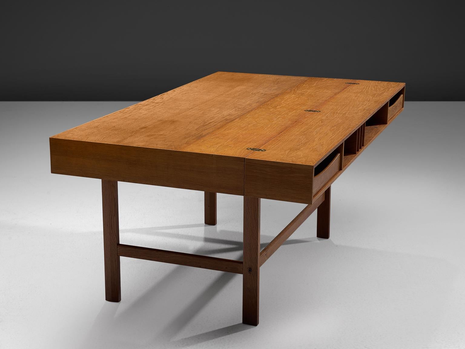 Scandinavian Modern Jens Quistgaard 'Flip-Top' Desk for Peter Løvig Nielsen