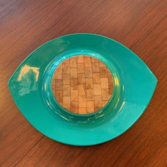 Jens Quistgaard for Dansk Aqua "Festivaal" Cutting Board Serving Tray