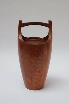 Jens Quistgaard for Dansk "Congo" Ice Bucket in Staved Teak Wood