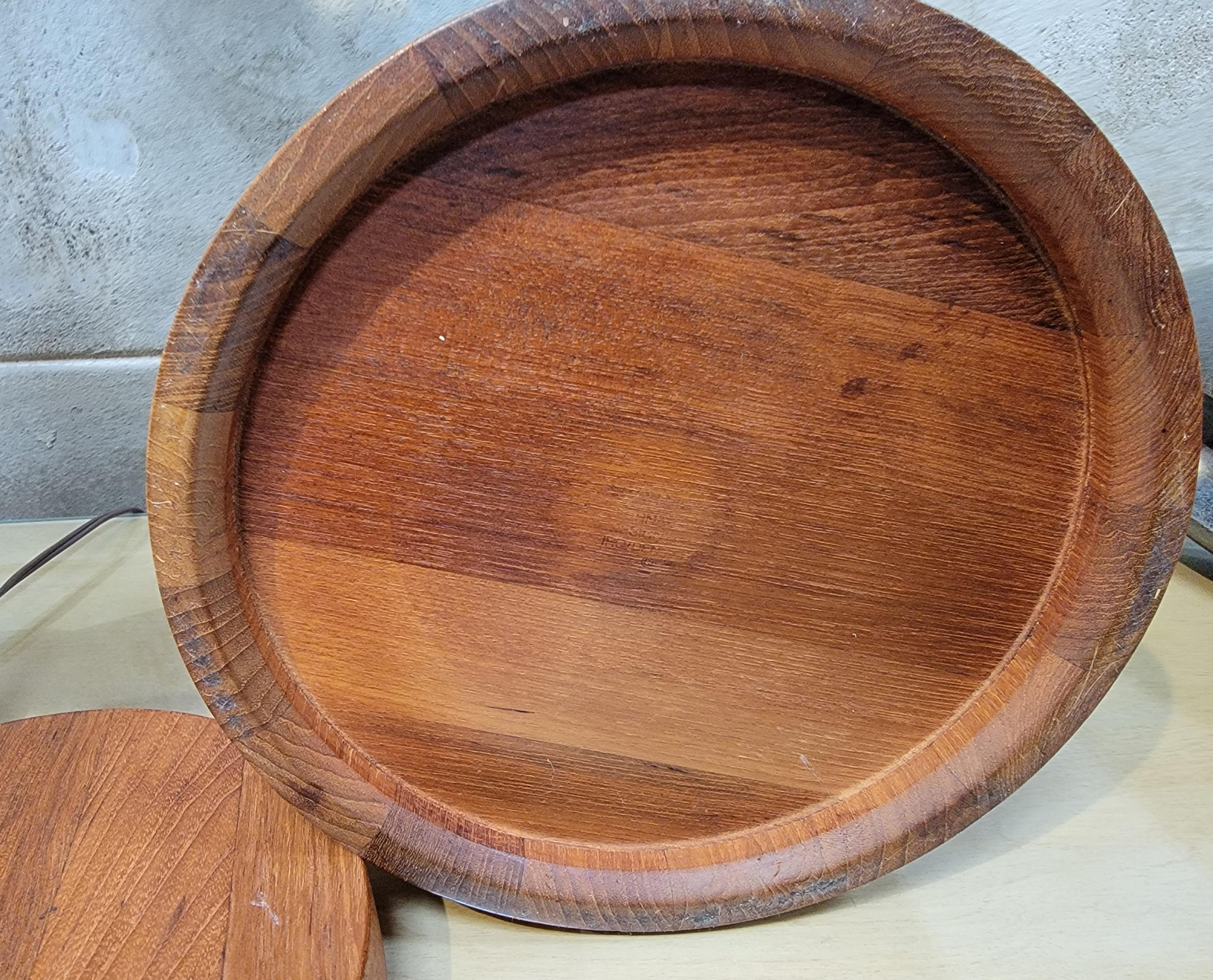 Jens Quistgaard para Dansk Designs Cubitera de teca siglo XX en venta