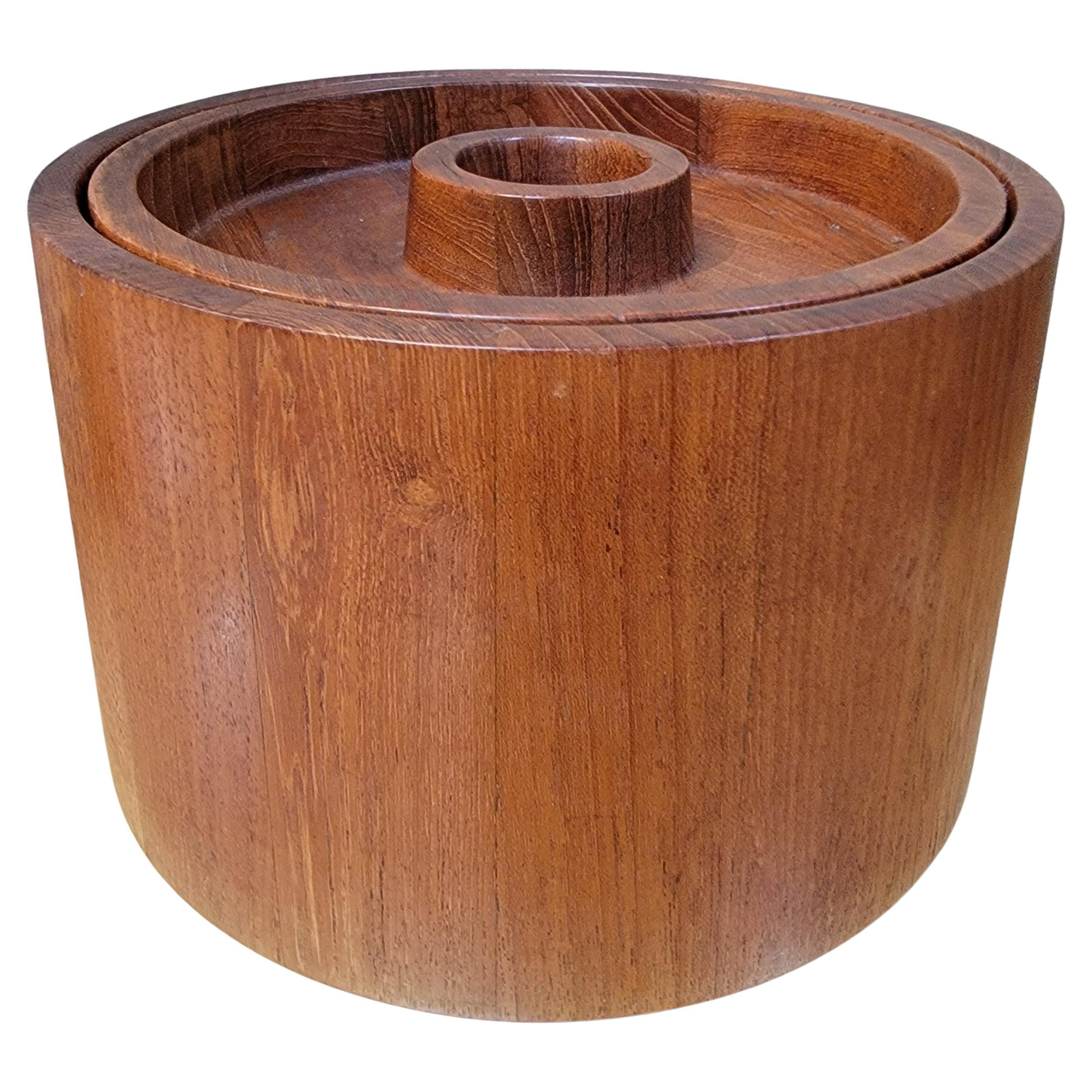 Jens Quistgaard for Dansk Designs Teak Ice Bucket