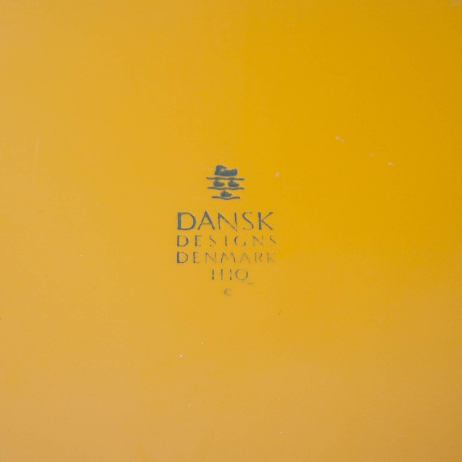 Mid-20th Century Jens Quistgaard for Dansk Festival Orange Serving Tray