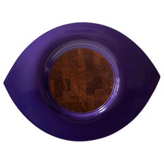 Jens Quistgaard for Dansk Festivaal Tray in Purple Lacquer