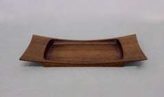 Jens Quistgaard for Dansk Low Profile Wenge Wood Serving or Dresser Tray