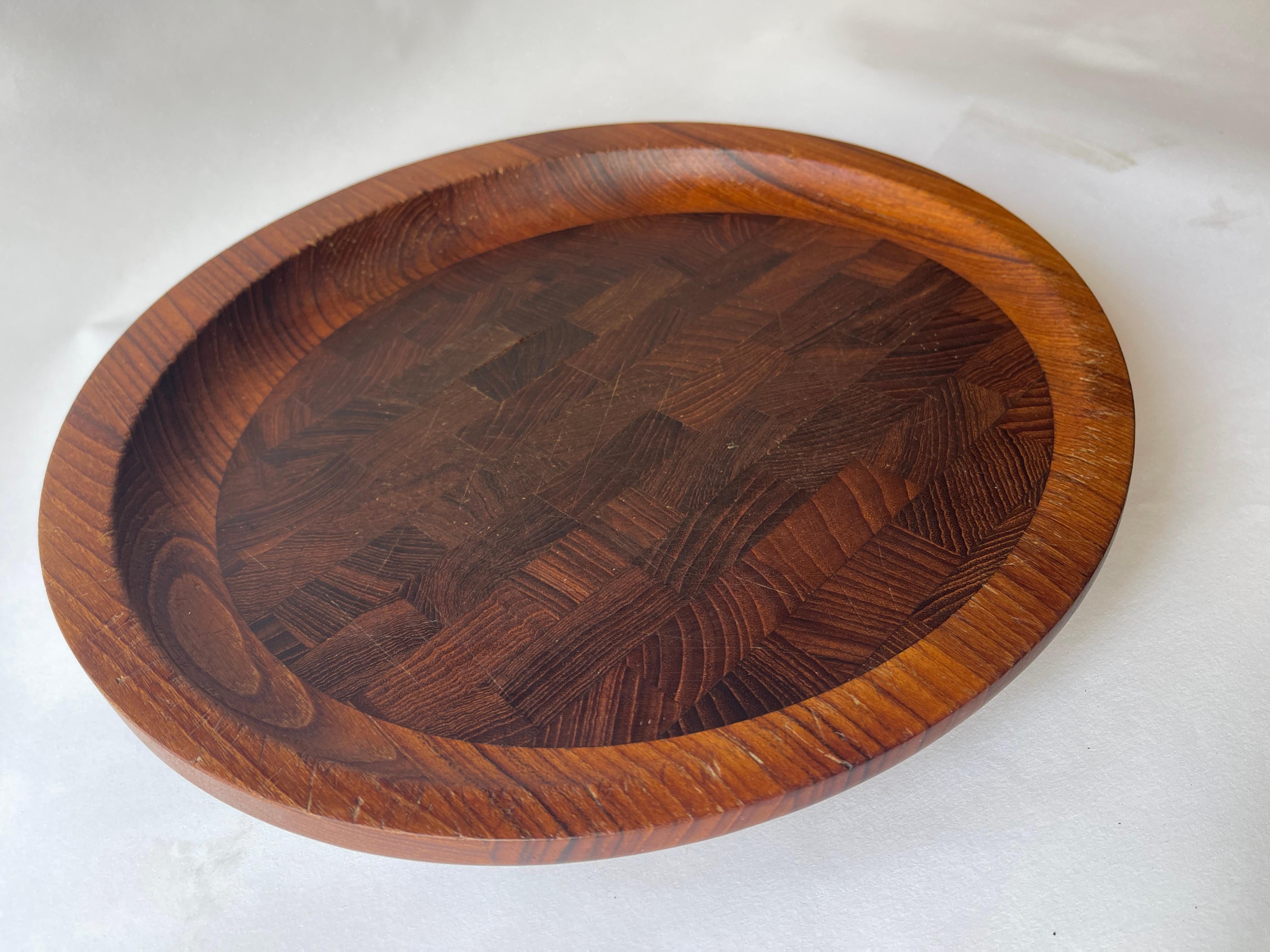 20th Century Jens Quistgaard for Dansk Rare Wenge Serving Tray For Sale