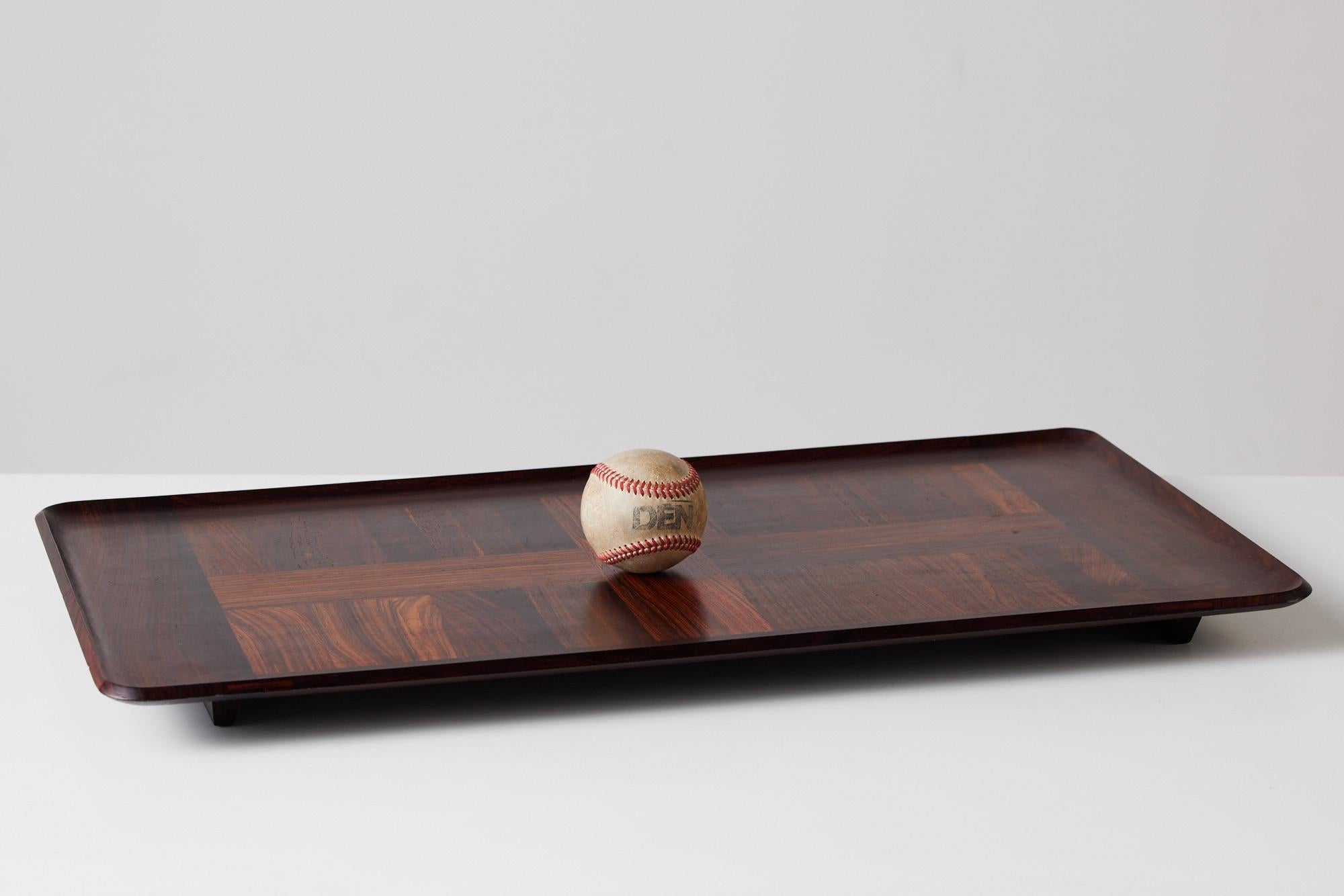 Rectangular tray designed by Jens Quistgaard for Dansk's 