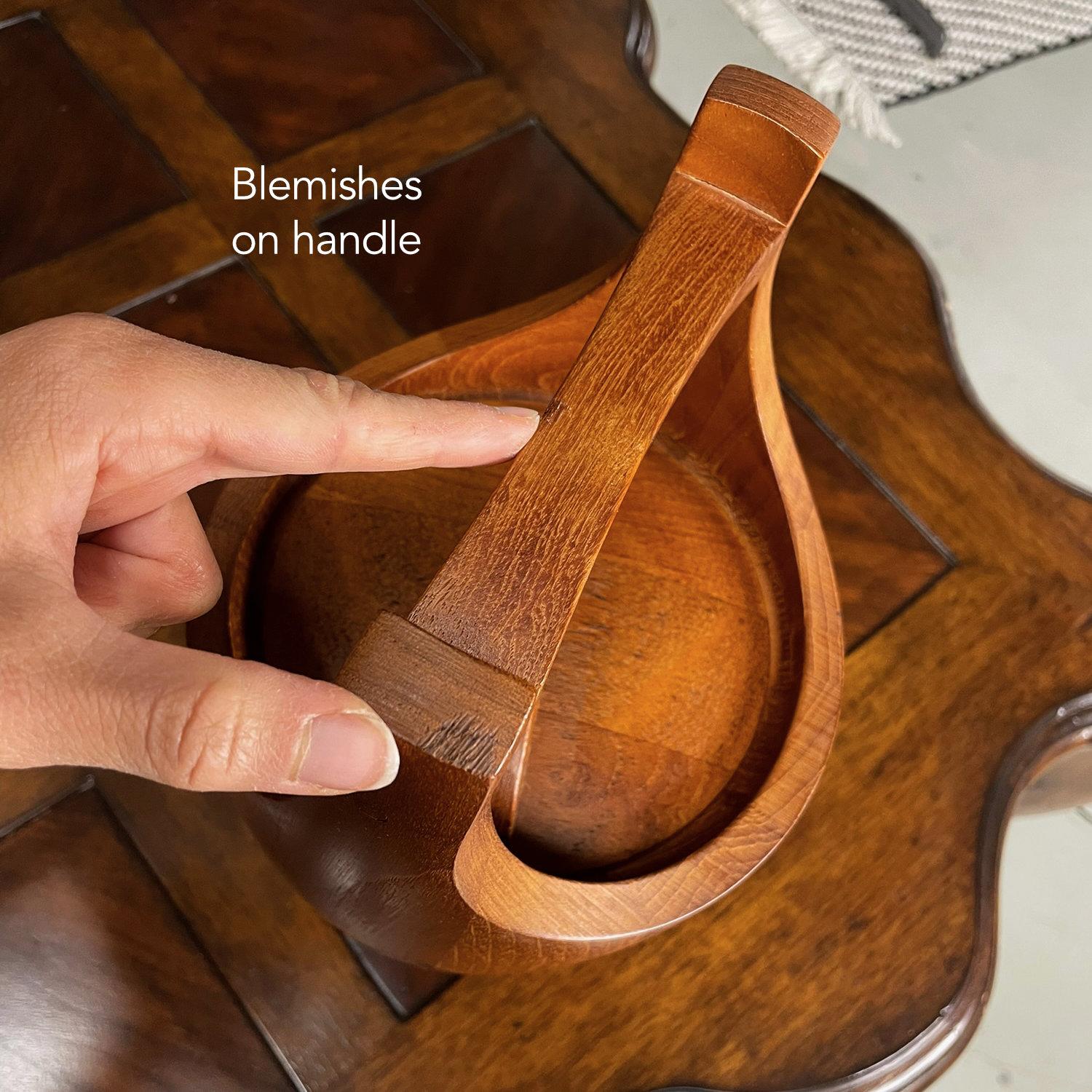 Jens Quistgaard for Dansk Solid Teak Danish Congo Ice Bucket Model 810 For Sale 2