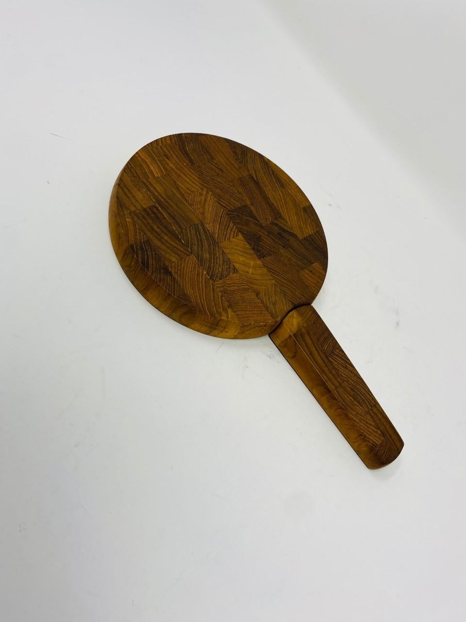 Mid-Century Modern Jens Quistgaard for Dansk Teak Cheese Cutting Board with Built in Knife, 1960s For Sale