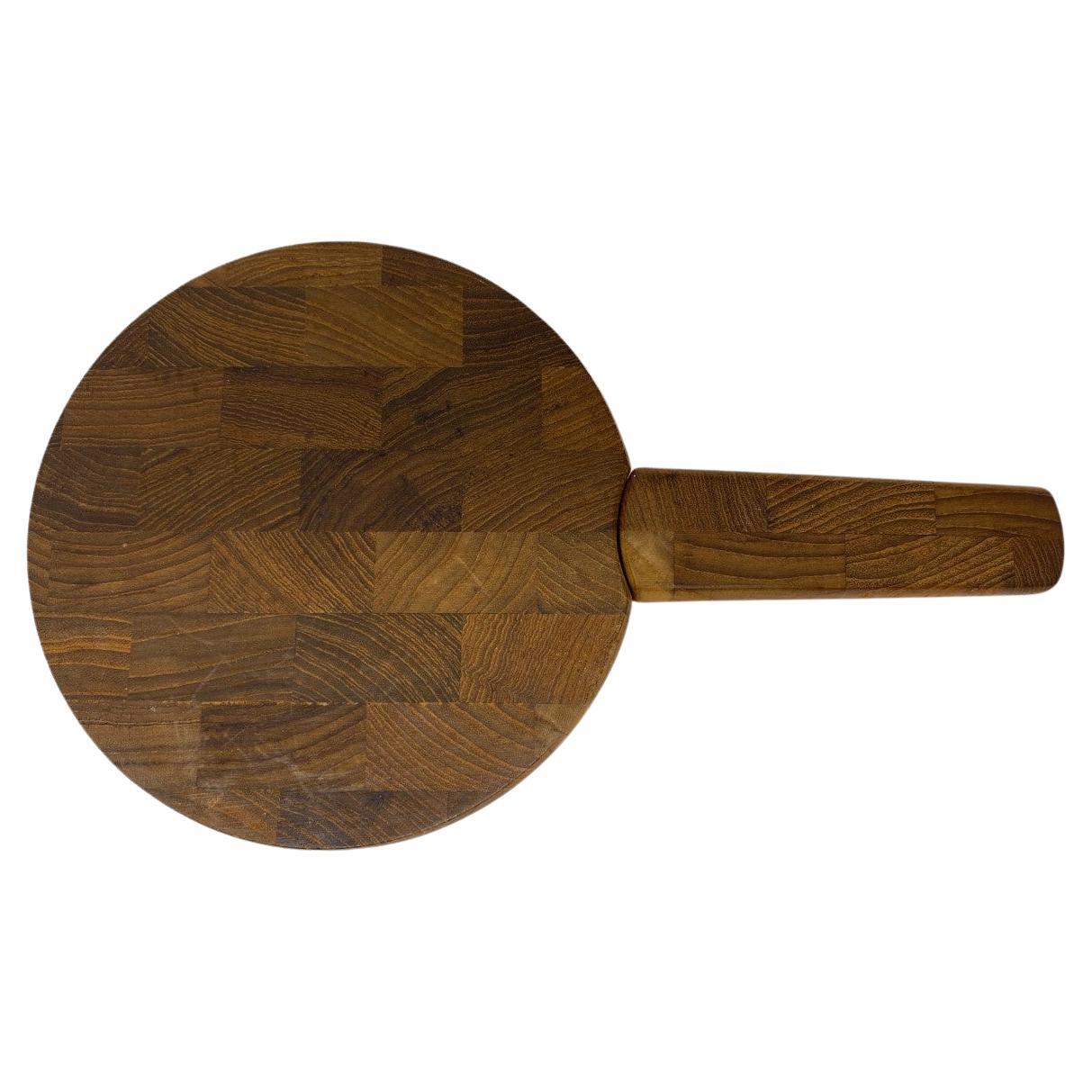 Jens Quistgaard for Dansk Teak Cheese Cutting Board with Built in Knife, 1960s For Sale