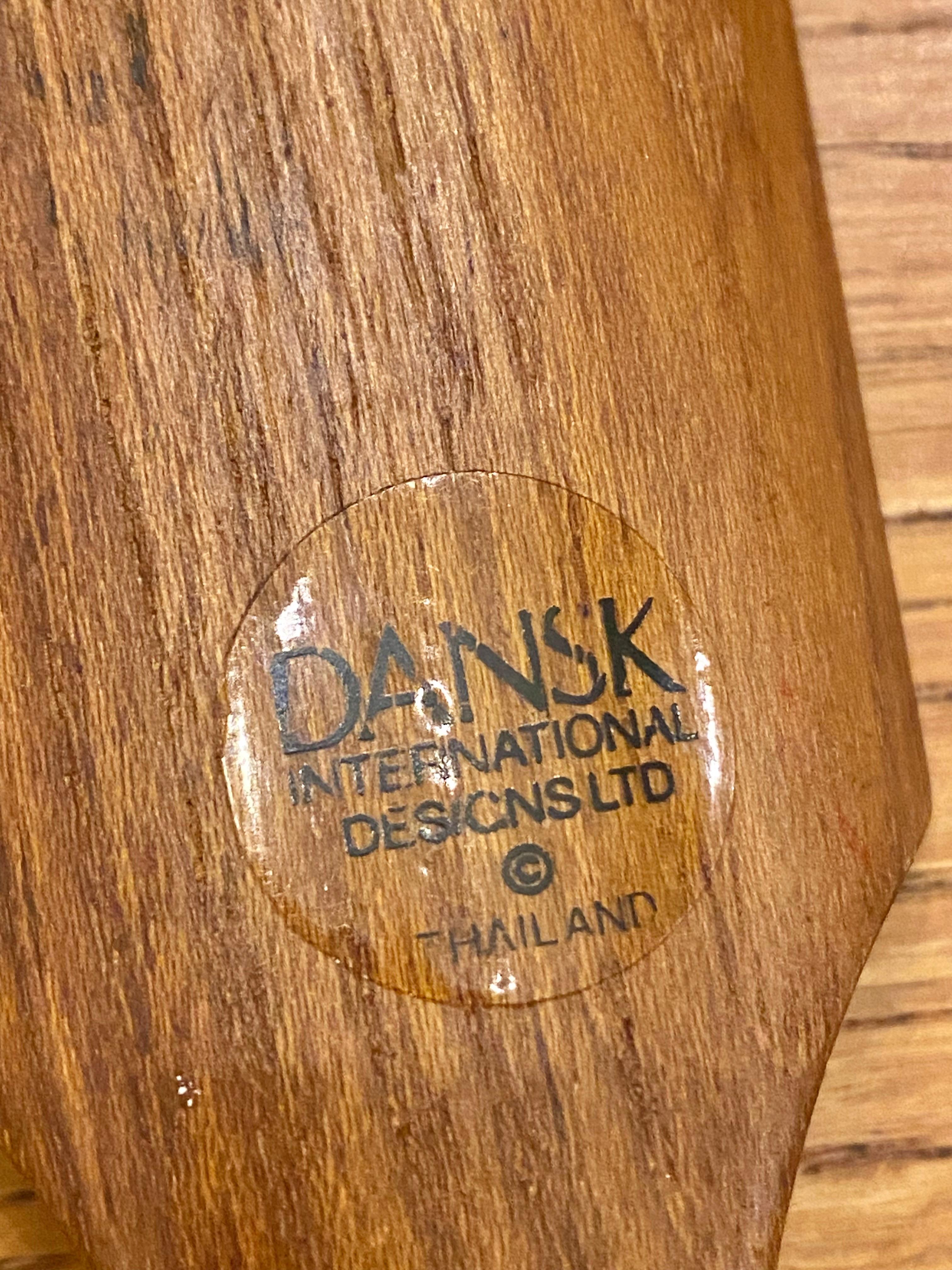Thaïlandais Paire de service à salade en teck de Jens Quistgaard pour Dansk en vente