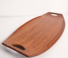 Jens Quistgaard for Dansk Teak Surfboard Serving Tray