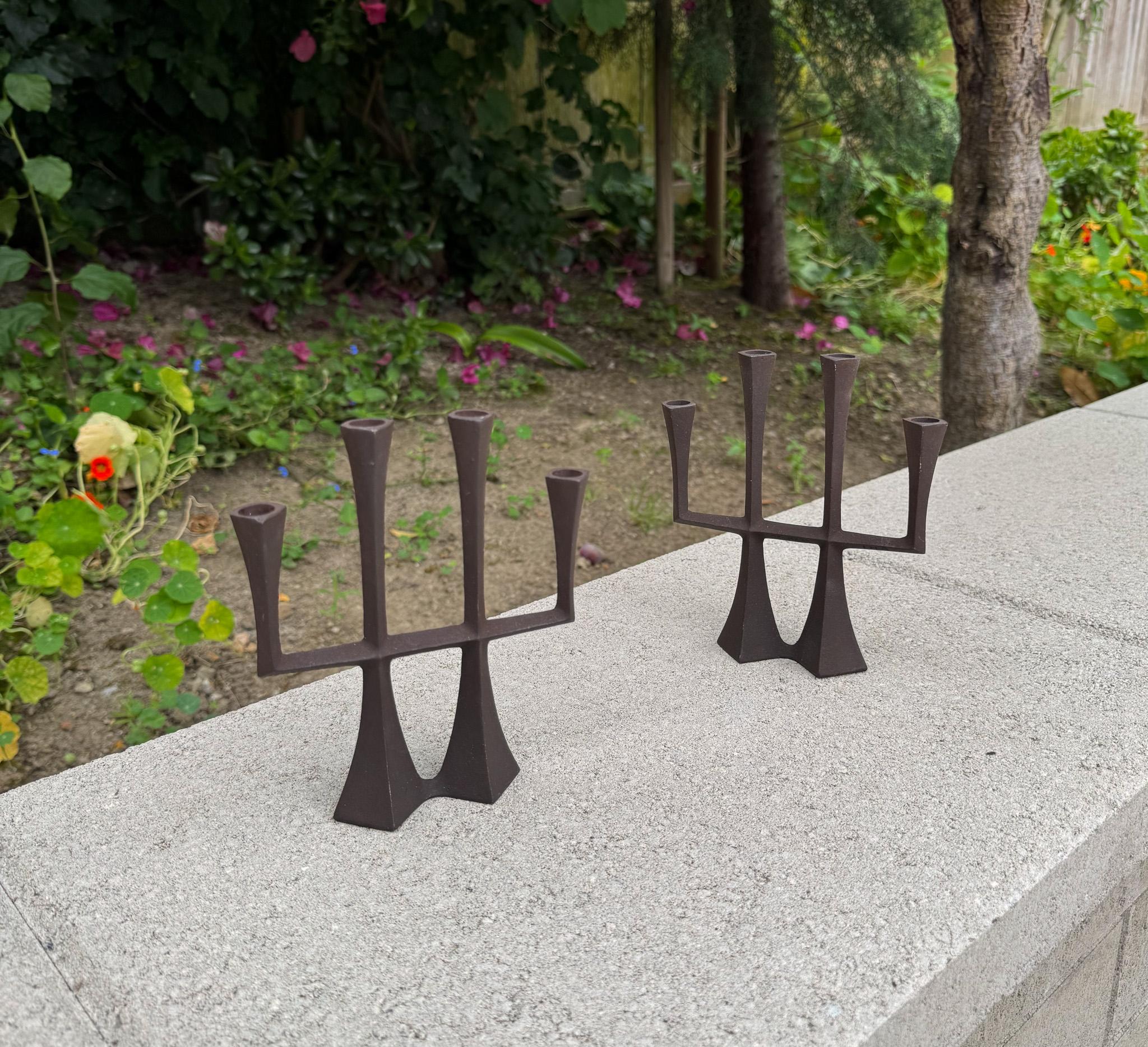 Pair of Jens Quistgaard Iron 