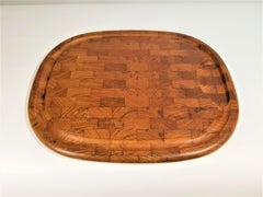 Jens Quistgaard JHQ for Dansk Teak Midcentury Serving Board or Tray