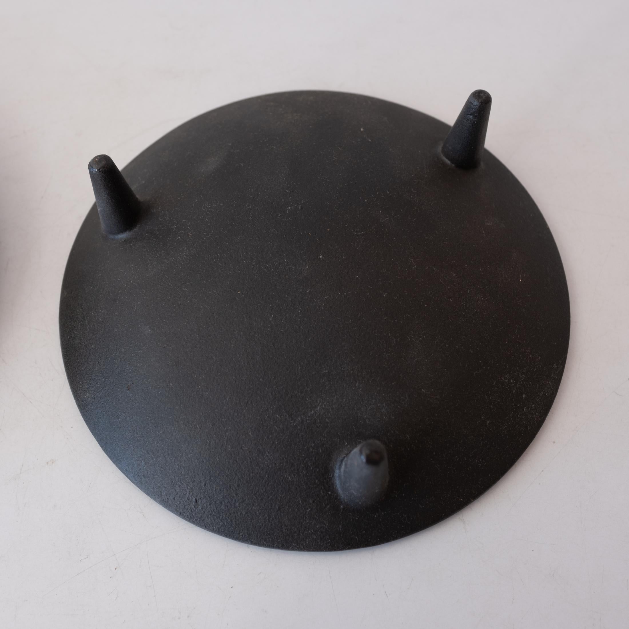 Metal Jens Quistgaard Modernist Tripod Iron Candle Incense Holder Dansk Original Box For Sale