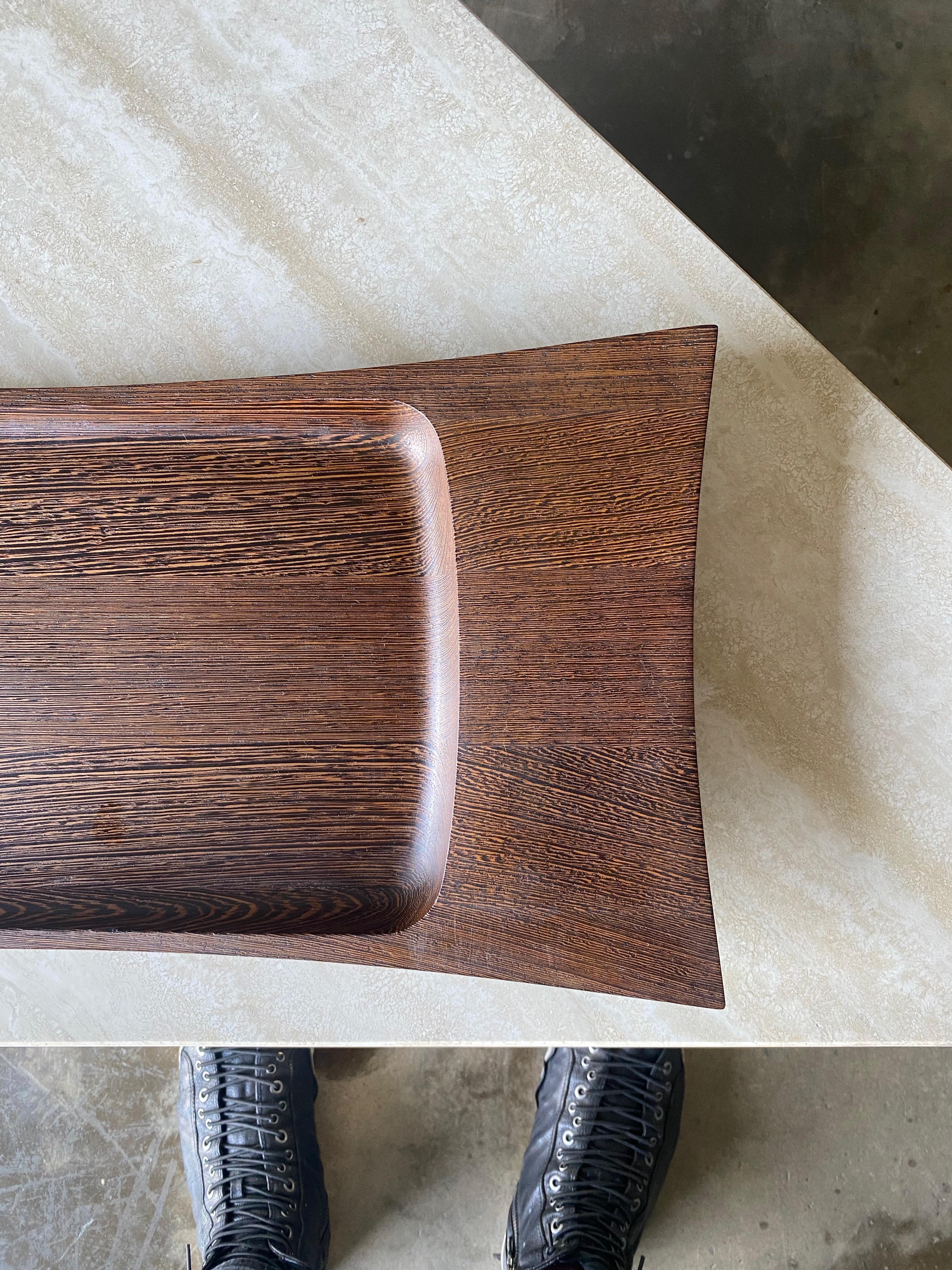 Jens Quistgaard Rare Woods Wenge Tray for Dansk, Denmark, 1960s  For Sale 9