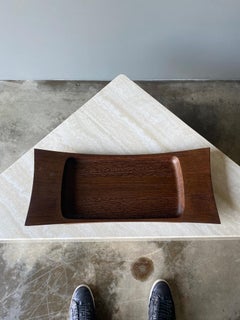 Vassoio in wengé Woods Rare di Jens Quistgaard per Dansk, Danimarca, anni '60