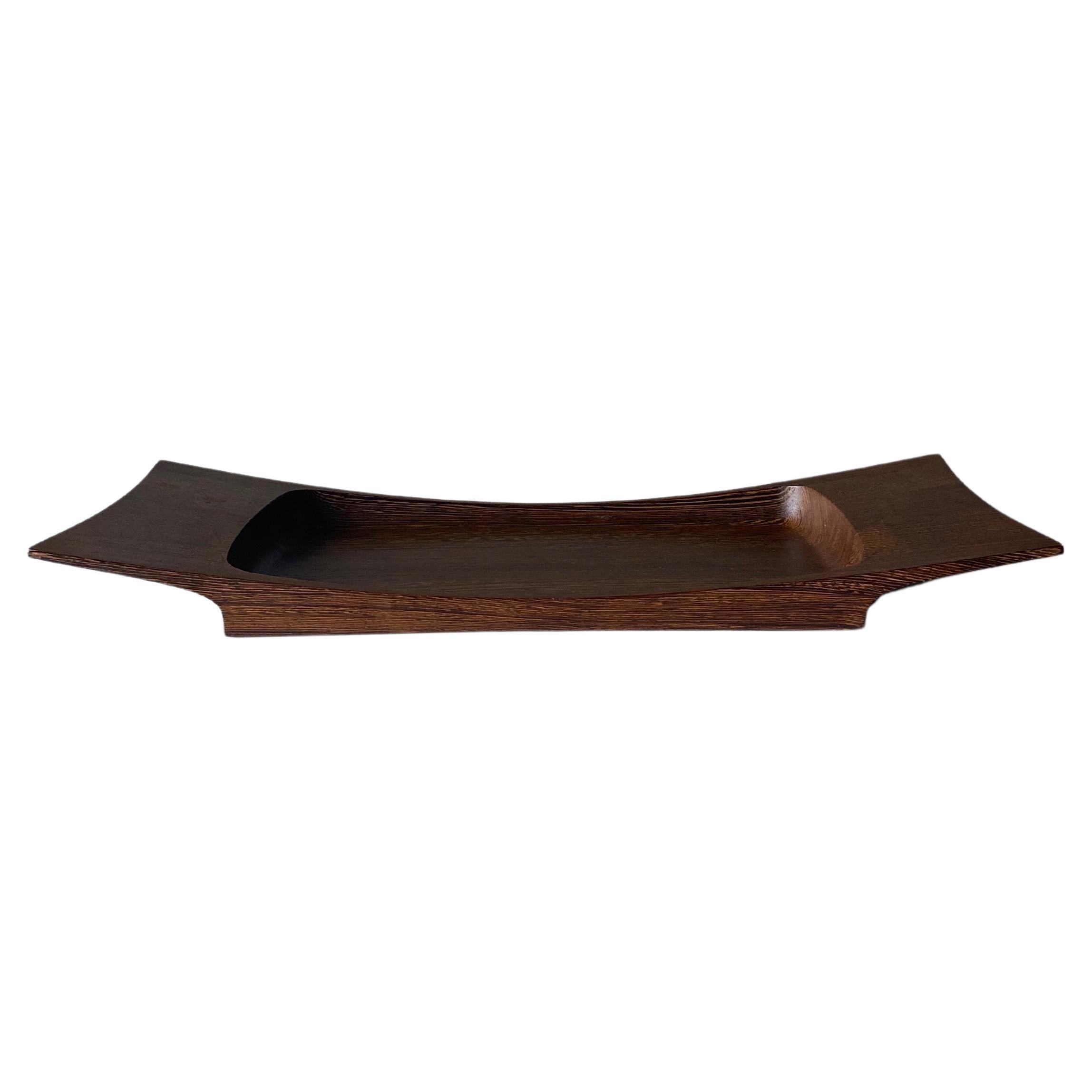 Jens Quistgaard Rare Woods Wenge Tray for Dansk, Denmark, 1960s 