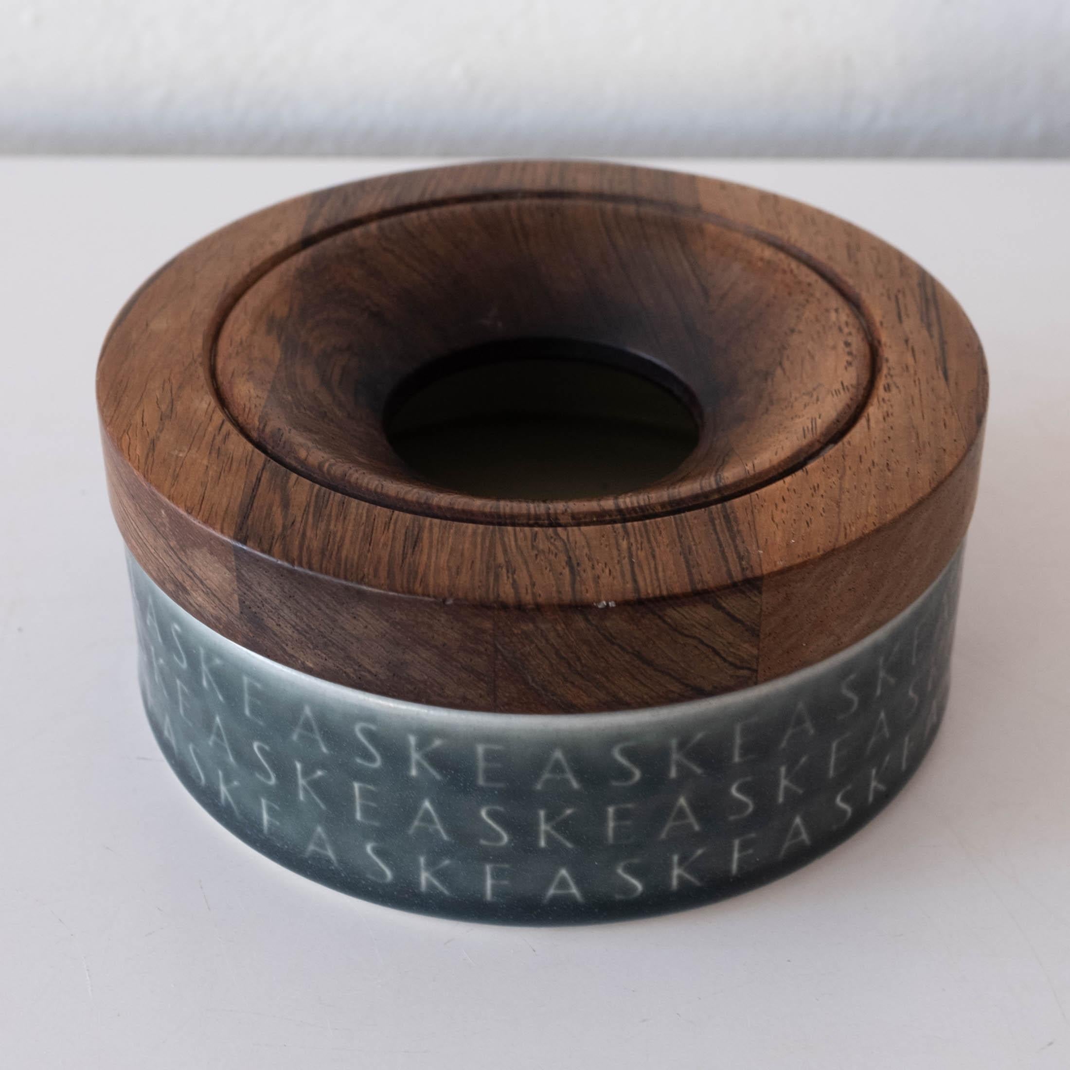 Mid-20th Century Jens Quistgaard Rosewood Lidded Ashtray For Sale