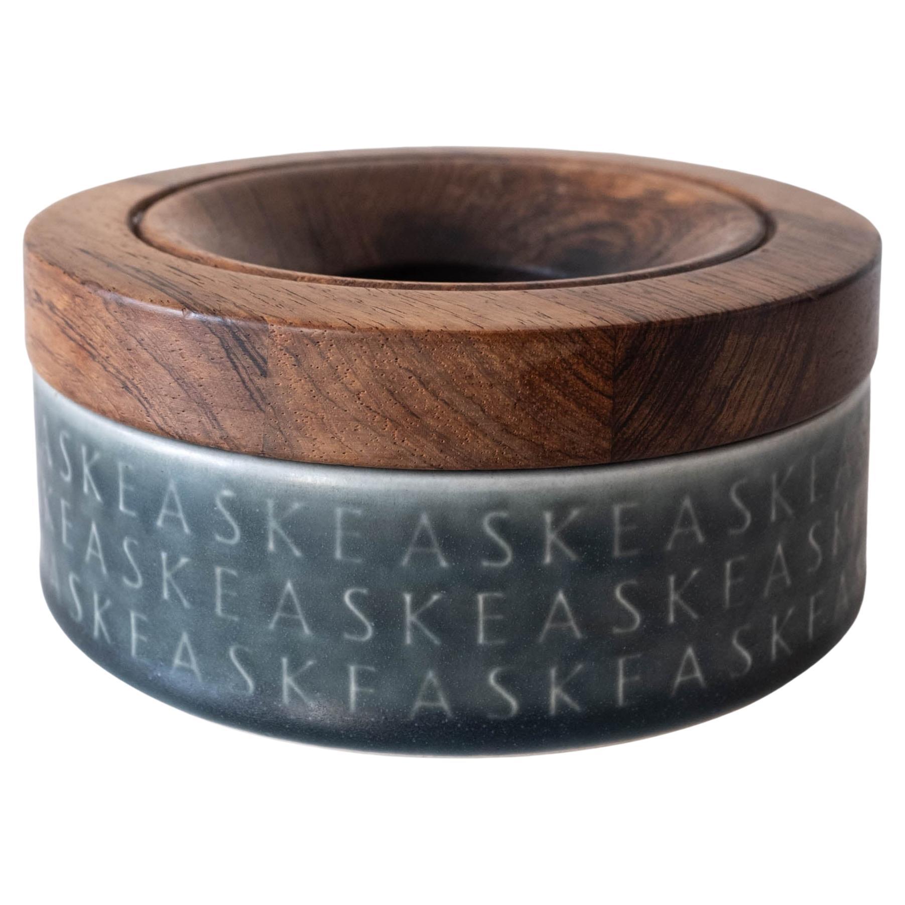 Jens Quistgaard Rosewood Lidded Ashtray For Sale