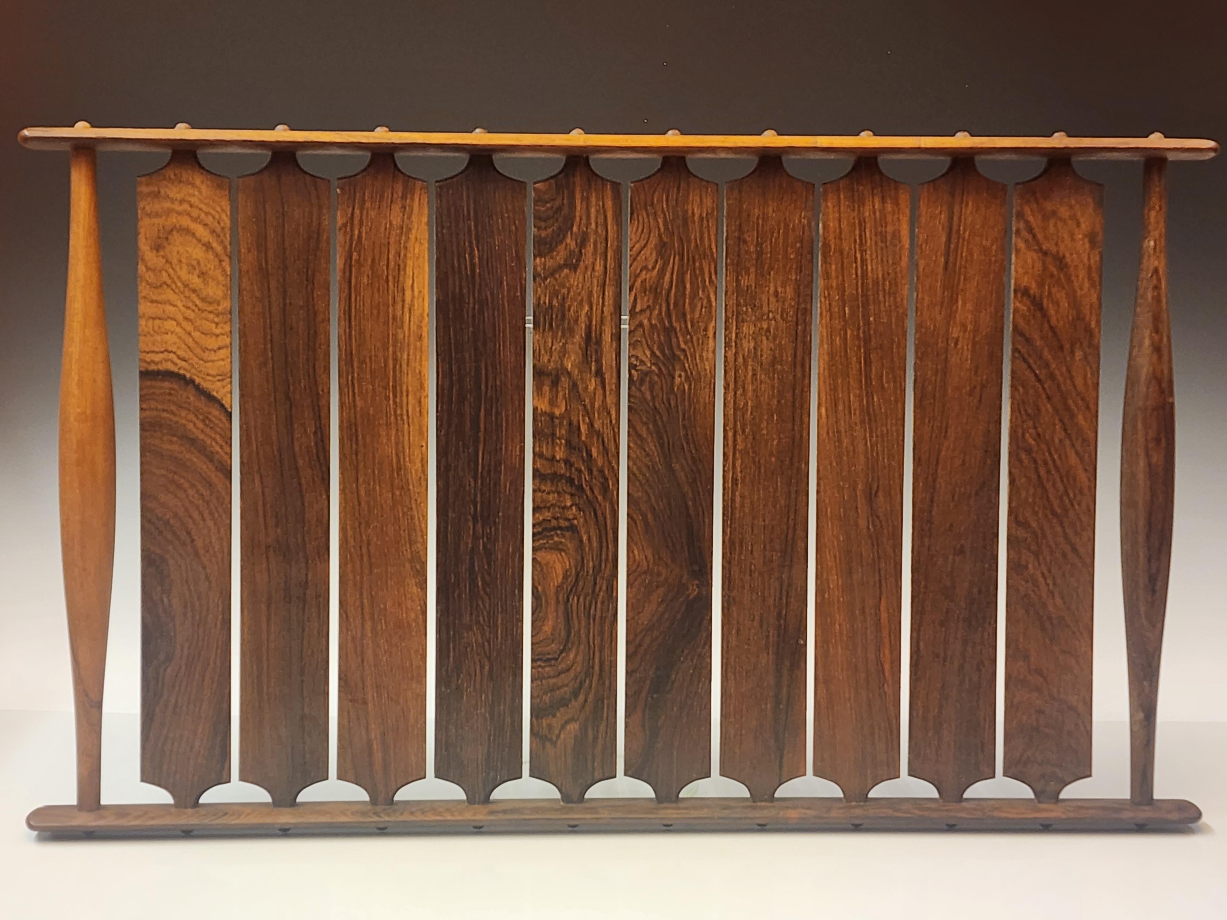 Jens Quistgaard Slatted Rosewood Tray For Sale 3