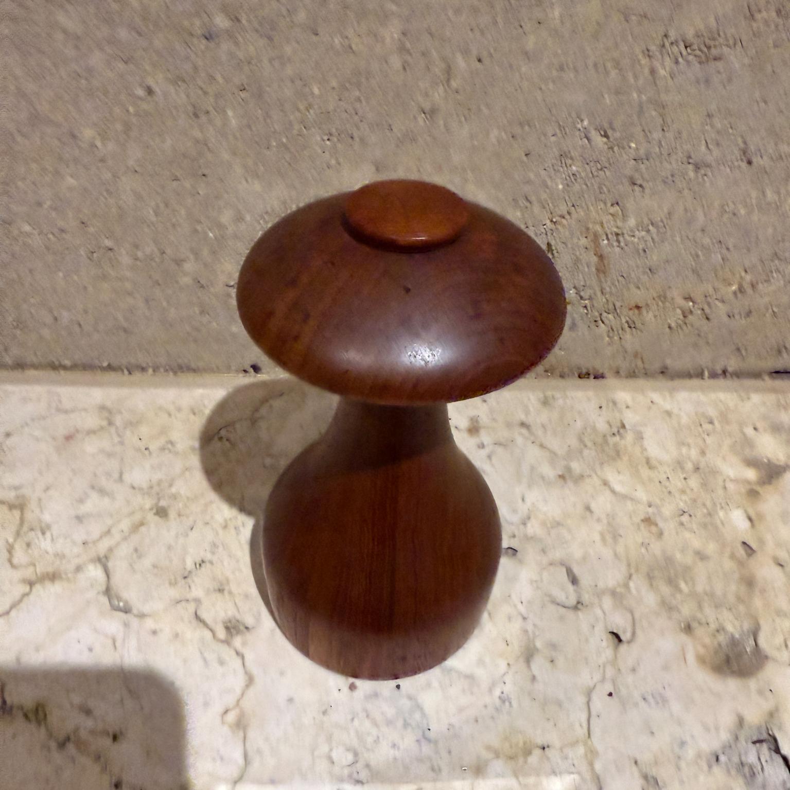 Danish Jens Quistgaard Teak Dansk Pepper Mushroom Pepper Mill Scandinavian Modern For Sale
