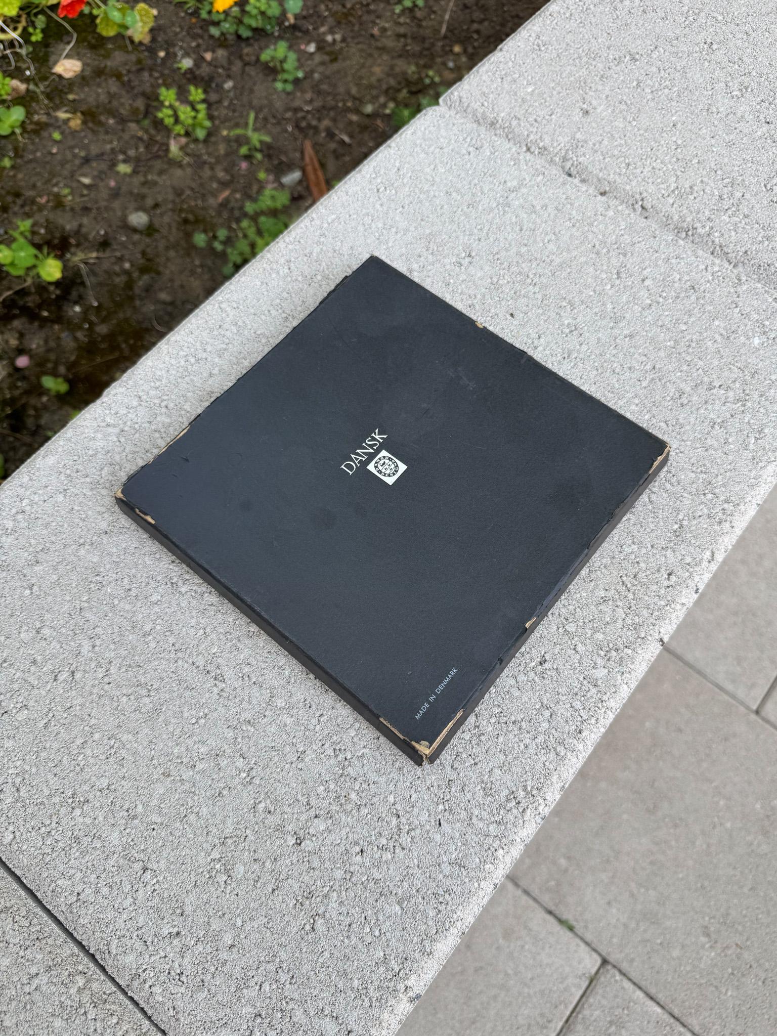 Trébede de rejilla de teca Jens Quistgaard con caja original para Dansk, Dinamarca, c.1965 7