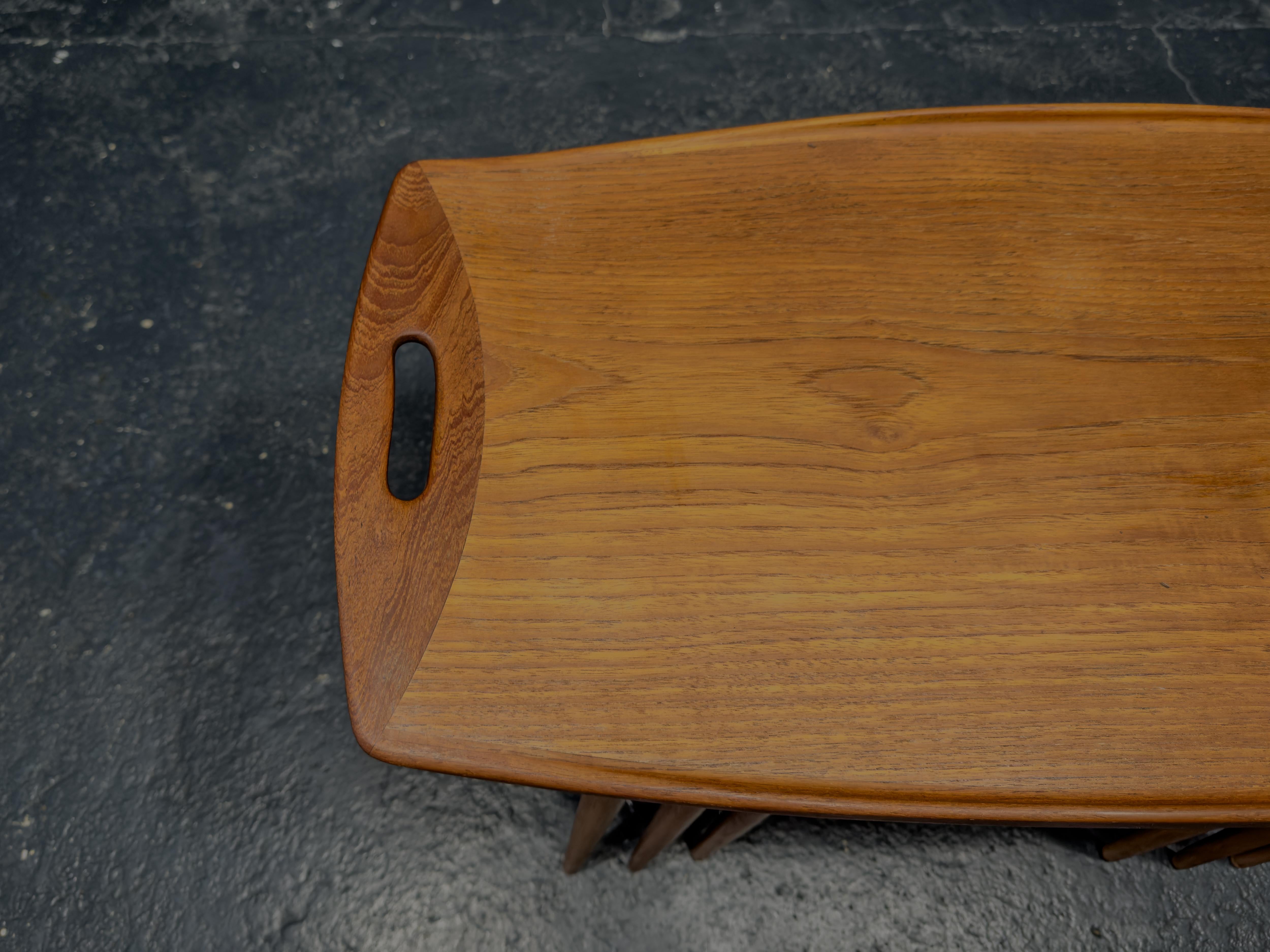 Tavolini in teak di Jens Quistgaard in vendita 3