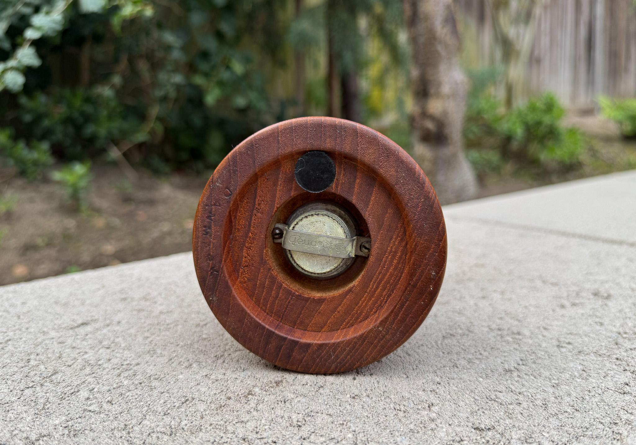 Danish Jens Quistgaard Teak Peugeot Frères #826 Pepper Mill for Dansk, Denmark, c.1965