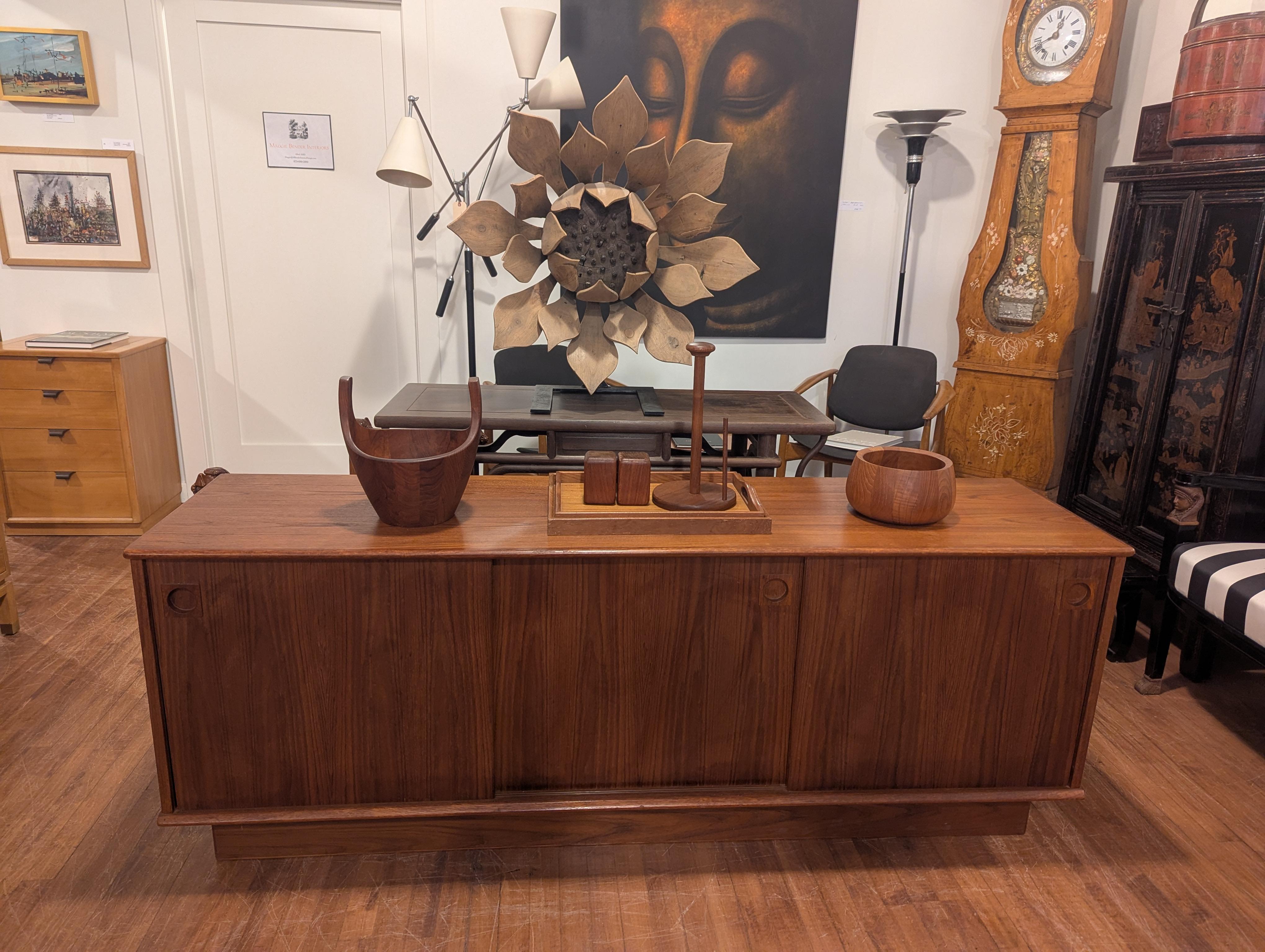 Jens Quistgaard Teak Serving Bowl by Dansk For Sale 4