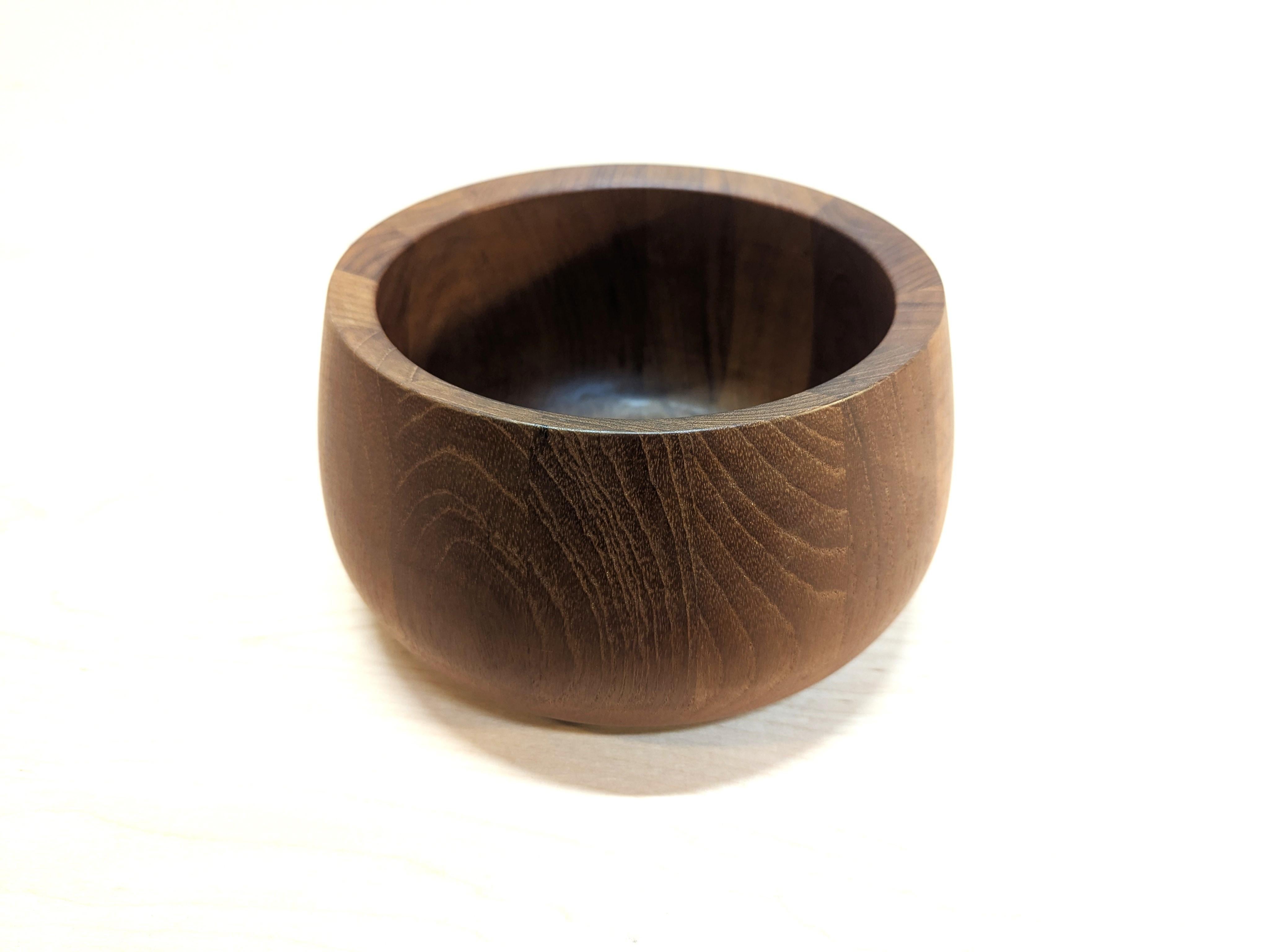 Jens Quistgaard Teak Sculpted Serving Bowl by Dansk.  Very nice Dansk Teak Serving Bowl designed by Jens Quistgaard.  Danish Modern, Mid Century Modern.  In very good original condition.   Very clean, no dings.  