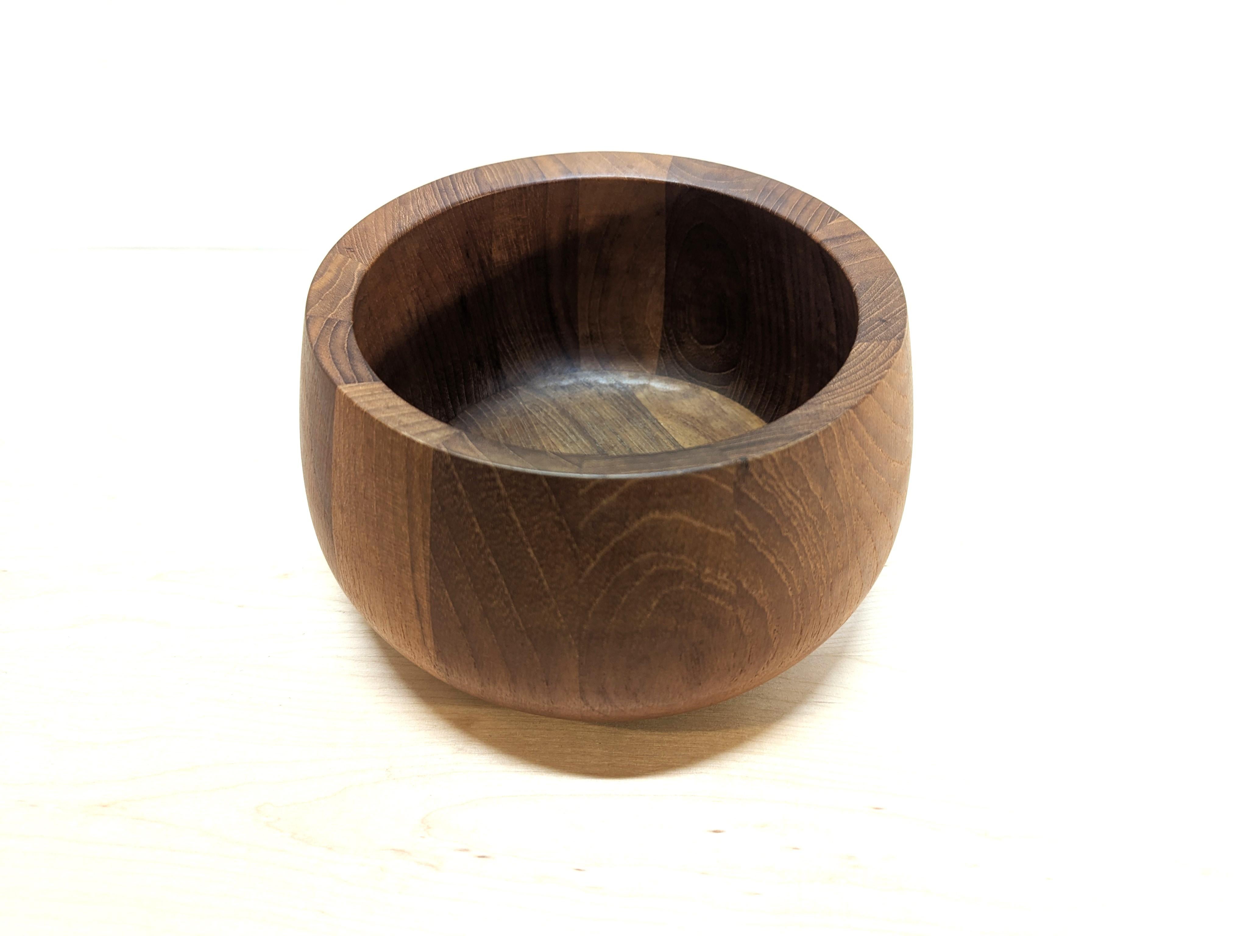 Mid-20th Century Jens Quistgaard Teak Serving Bowl by Dansk For Sale