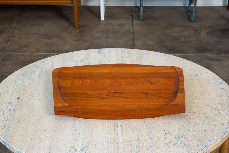 Jens Quistgaard Teak Serving Tray for Dansk In Excellent Condition In Los Angeles, CA