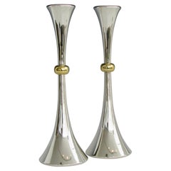Jens Quistguaard for Dansk Designs Candlesticks, a Pair