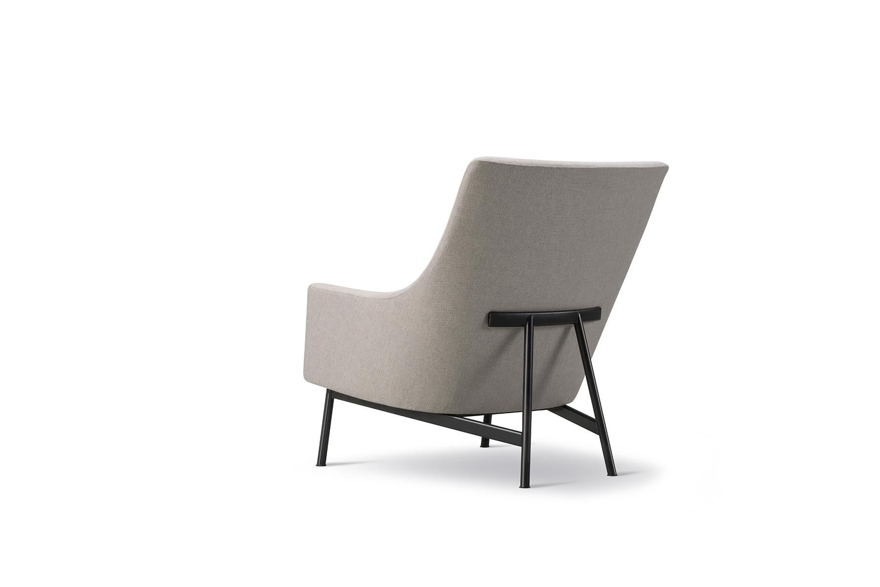 Jens Risom: A-Sessel mit Metallgestell (Moderne der Mitte des Jahrhunderts) im Angebot