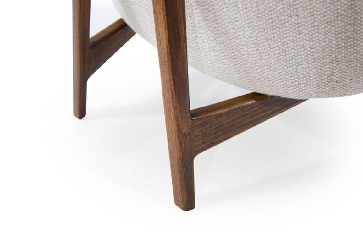 American Jens Risom A-Line Lounge Chair, Model #2136